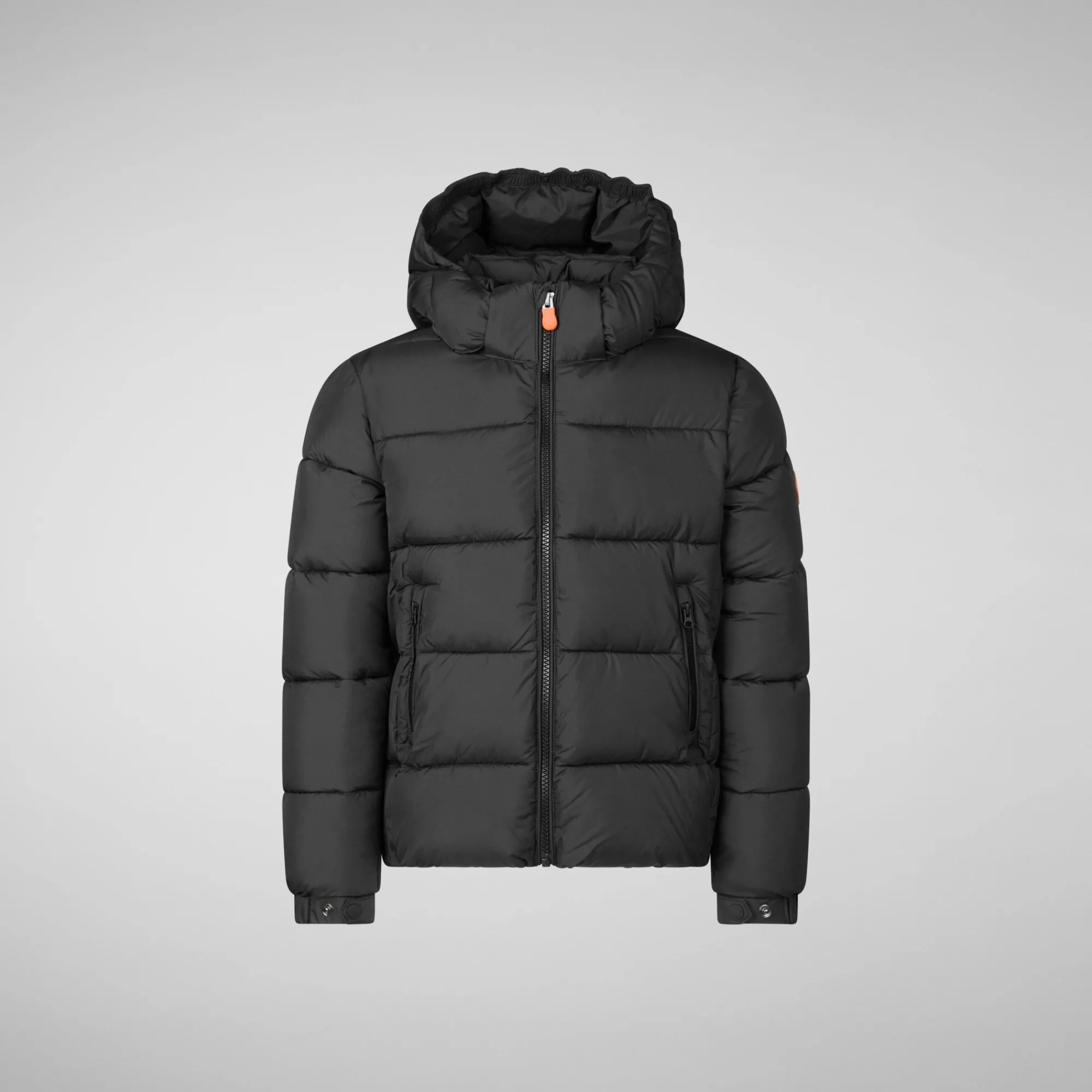 New Save The Duck Boys' animal free Puffer jacket Foster in black