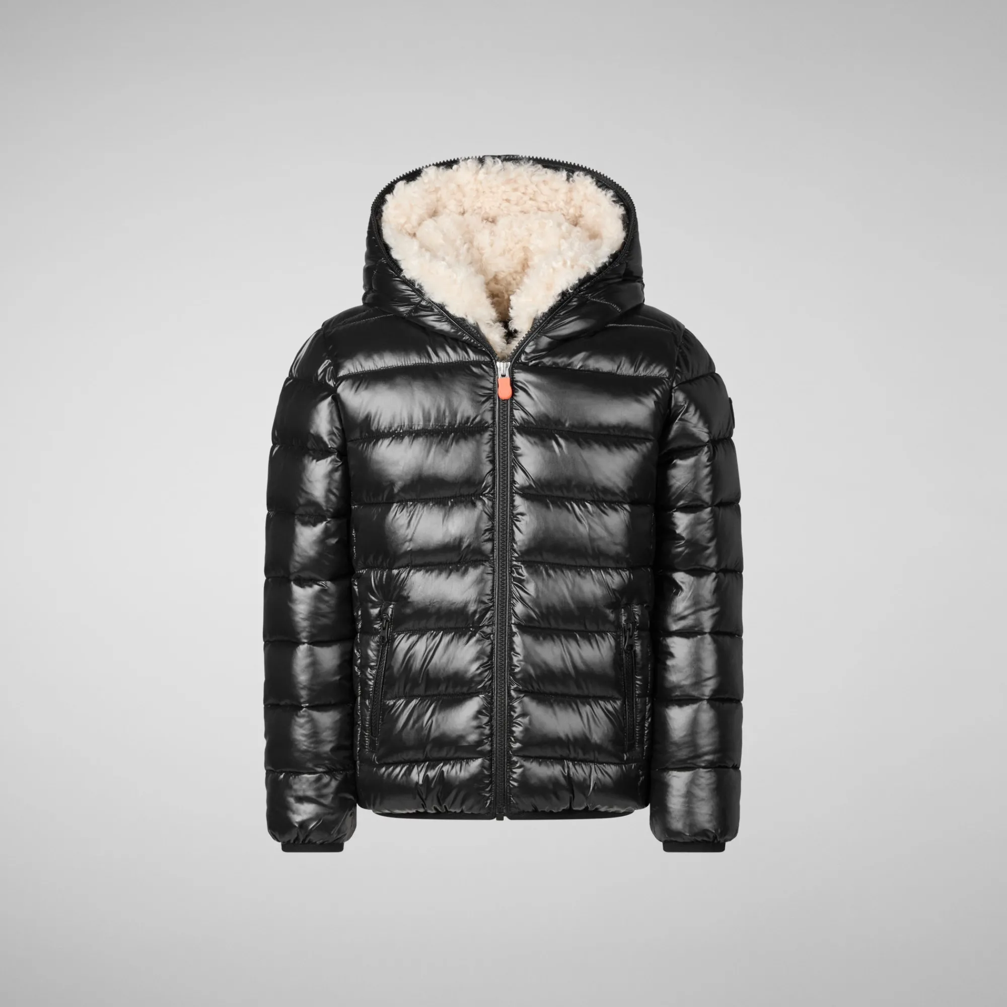 Cheap Save The Duck Boys' animal free puffer jacket Gavin in black