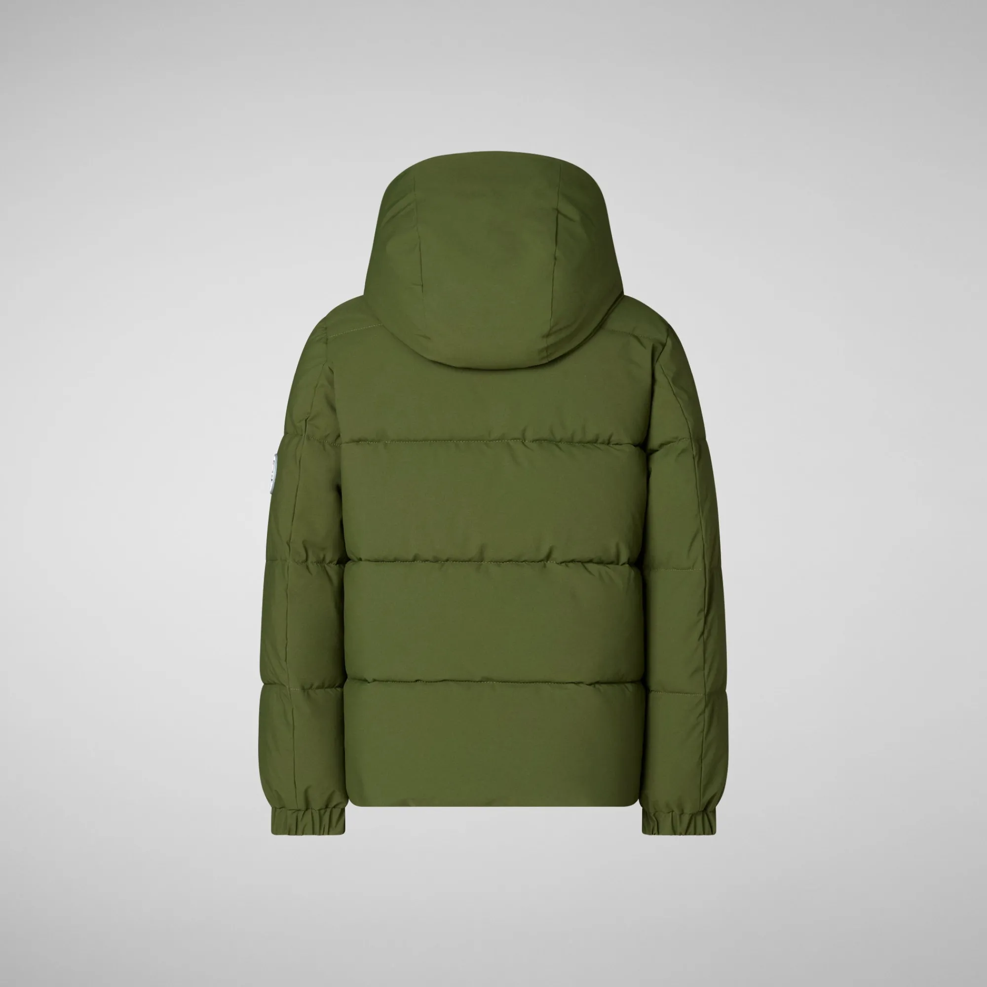 Flash Sale Save The Duck Boys' animal free puffer norwood in moss green