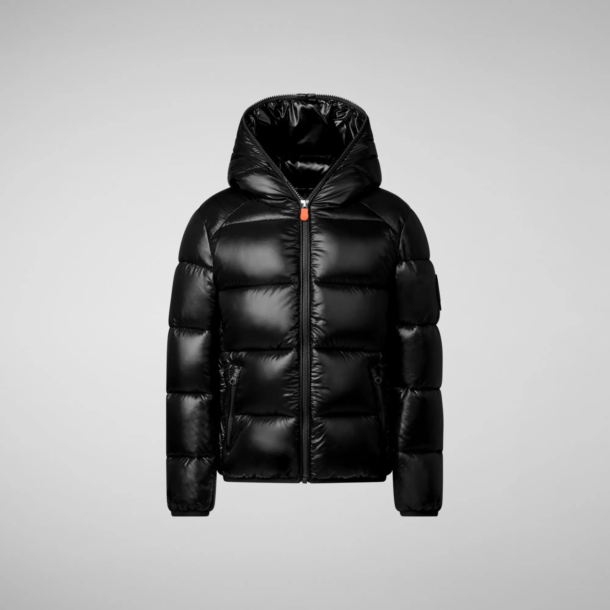 Best Save The Duck Boys' Hooded Animal free Puffer Jacket Artie in black