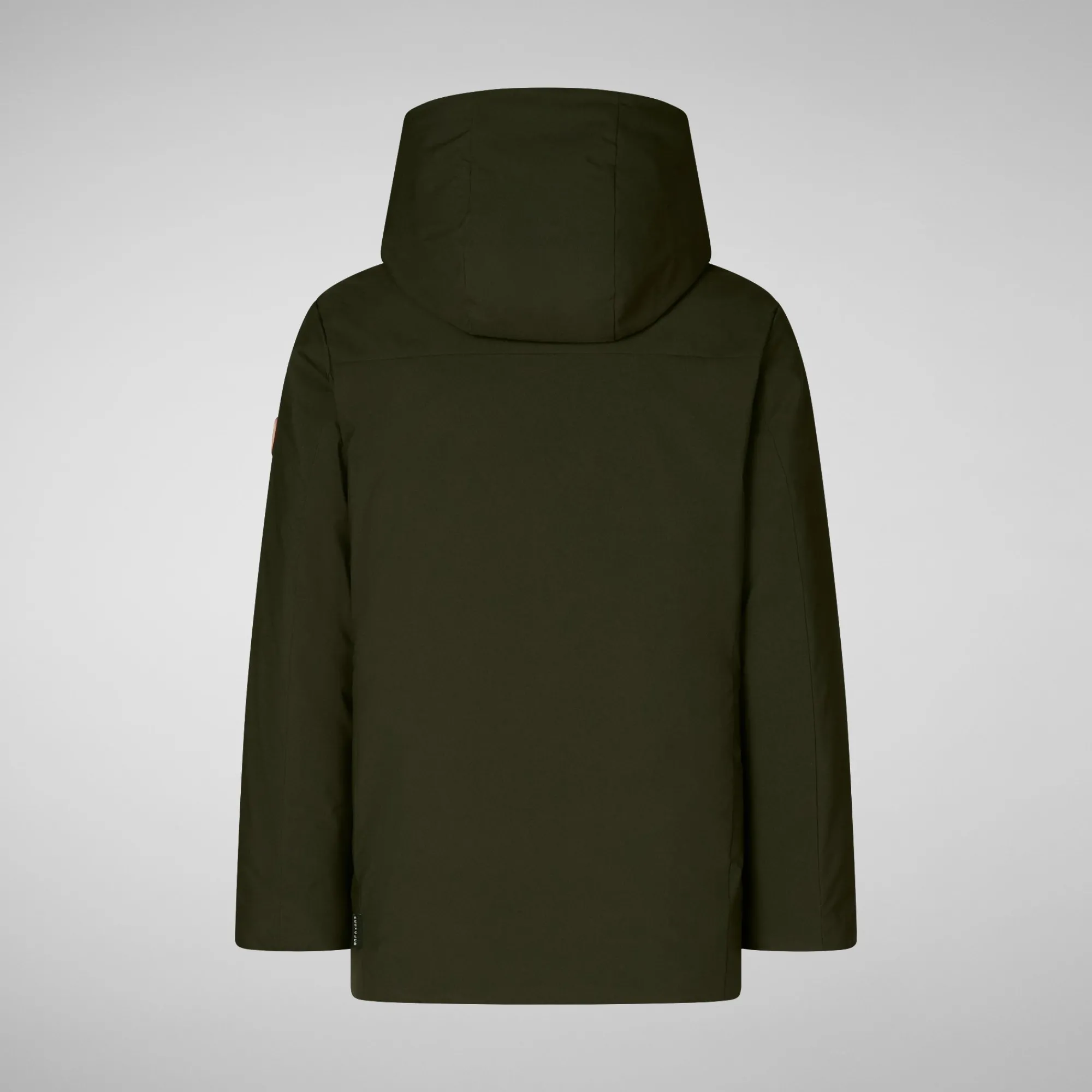 Flash Sale Save The Duck Boys' hooded parka Albi in LAND GREEN