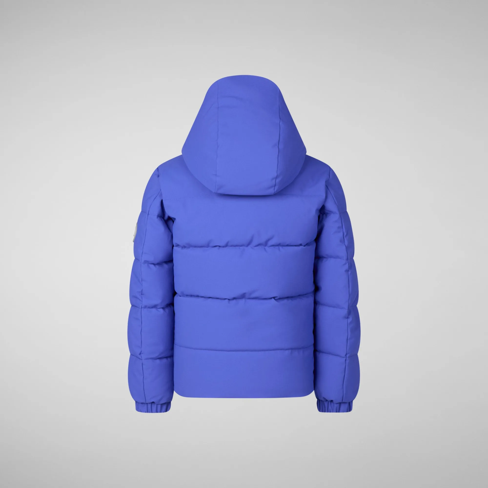Clearance Save The Duck Boys' hooded parka Klaus in gentian blue