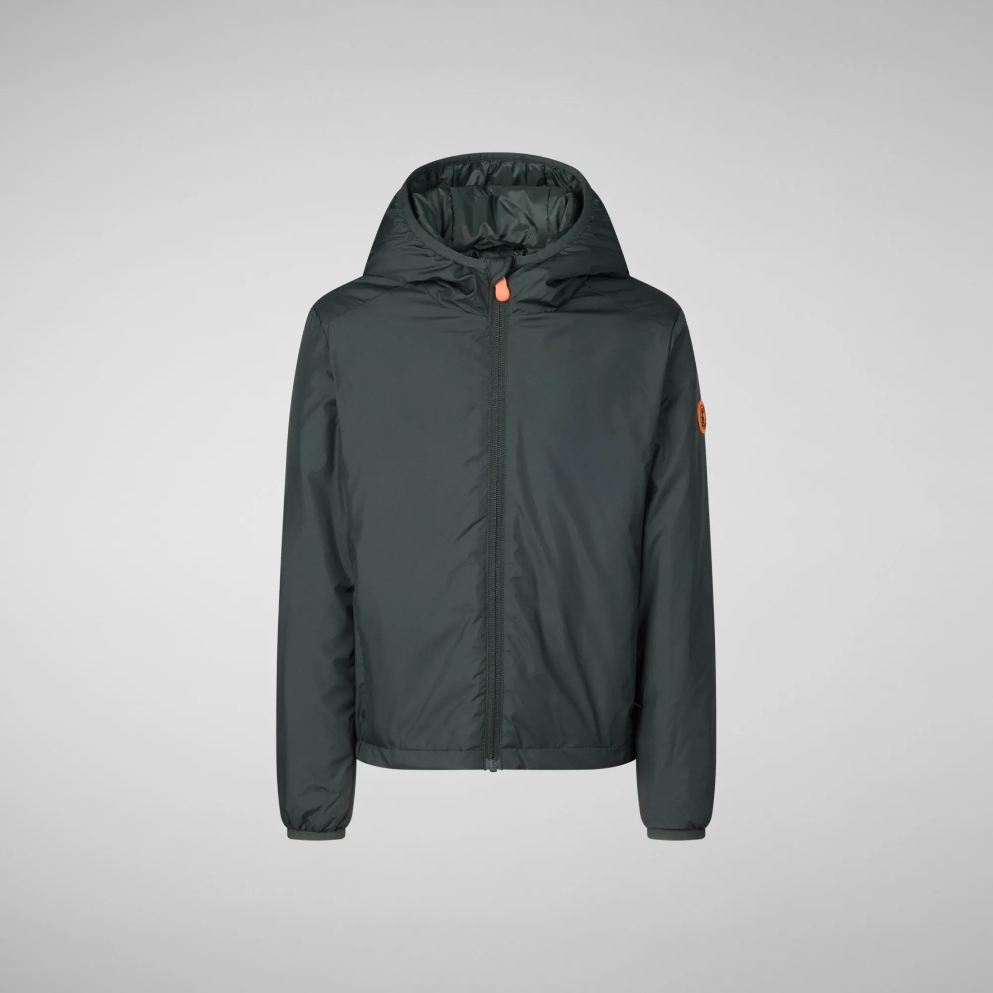 Hot Save The Duck Boys' jacket Gareth in green black