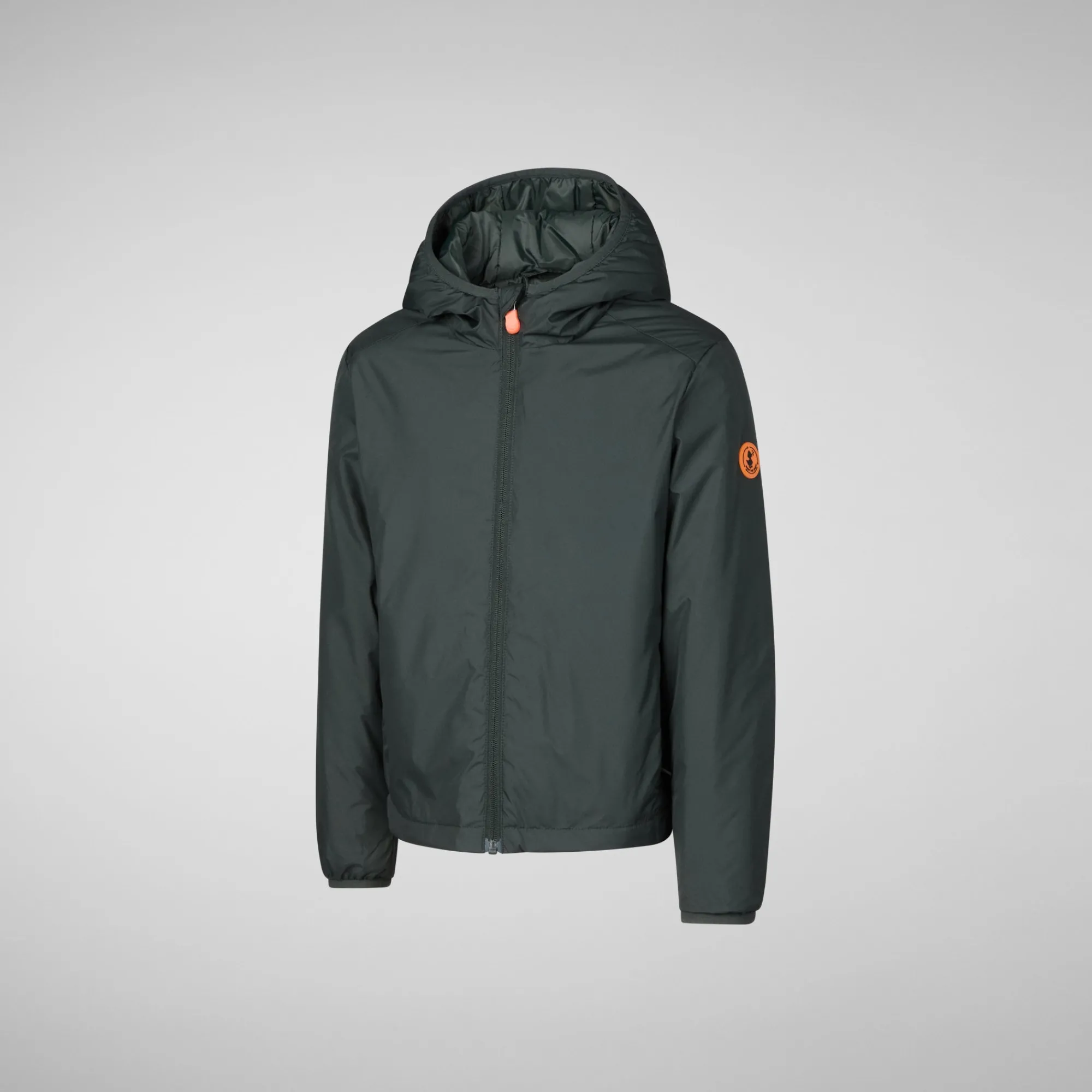 Hot Save The Duck Boys' jacket Gareth in green black