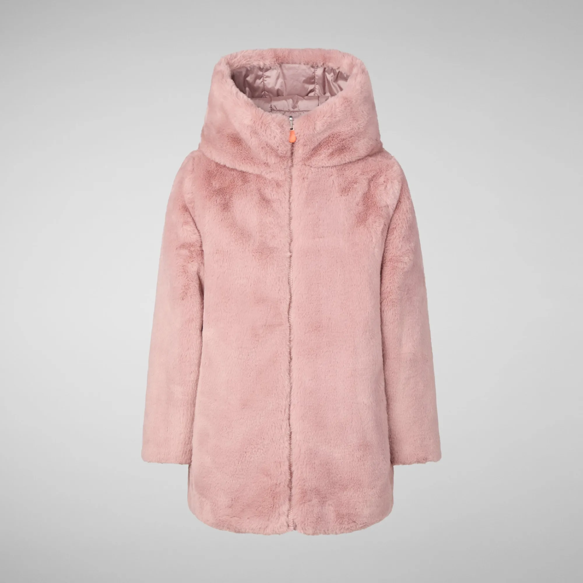 Cheap Save The Duck Girls' animal free Puffer jacket Flora in blush pink