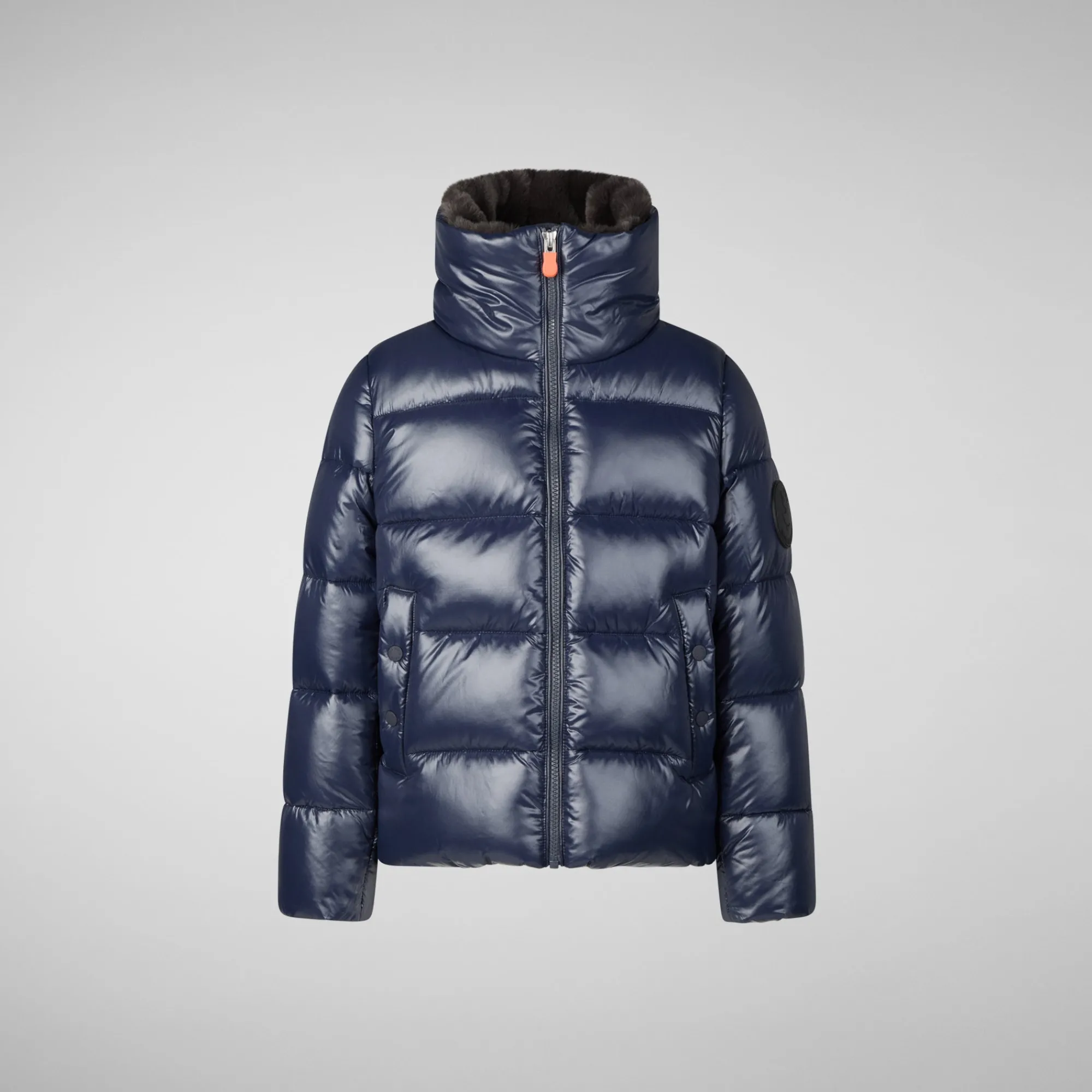 Store Save The Duck Girls' animal free Puffer jacket kezi in blue black
