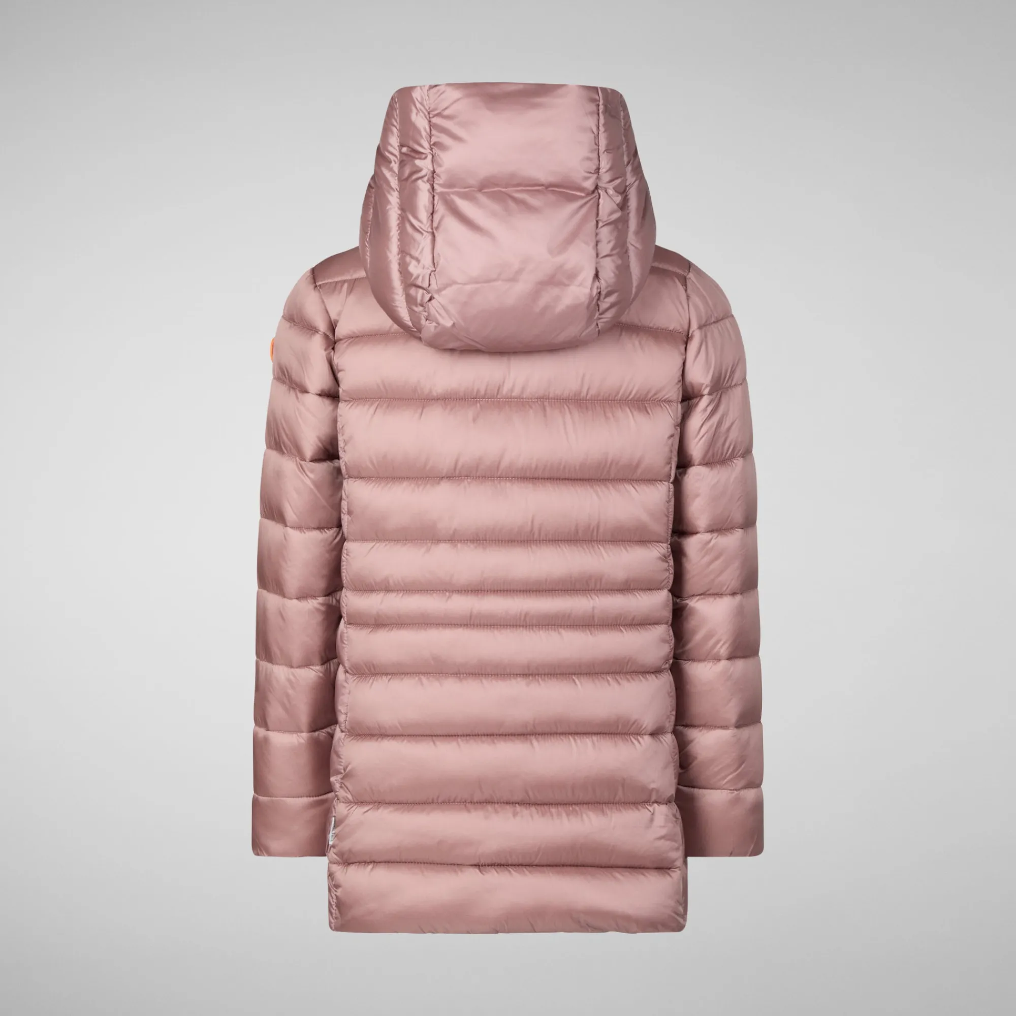 Hot Save The Duck Girls' animal free Puffer jacket Maggy in misty rose