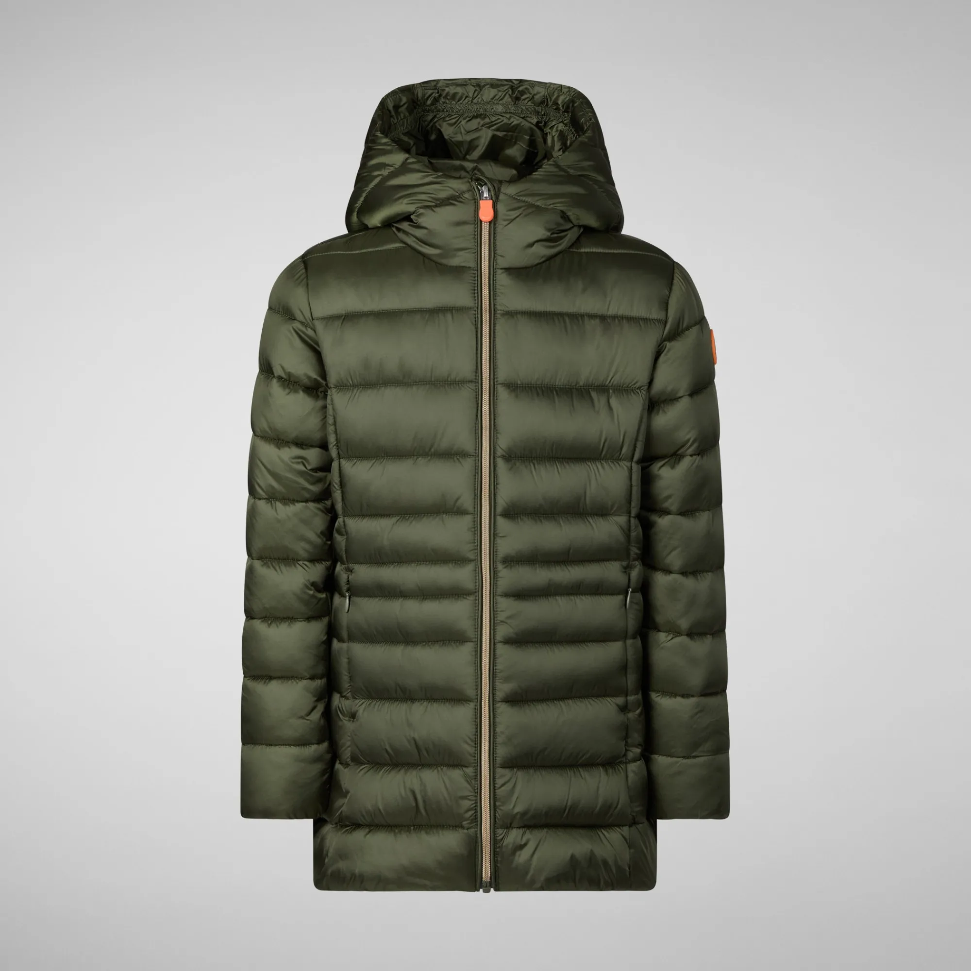 Cheap Save The Duck Girls' animal free Puffer jacket Maggy in pine green