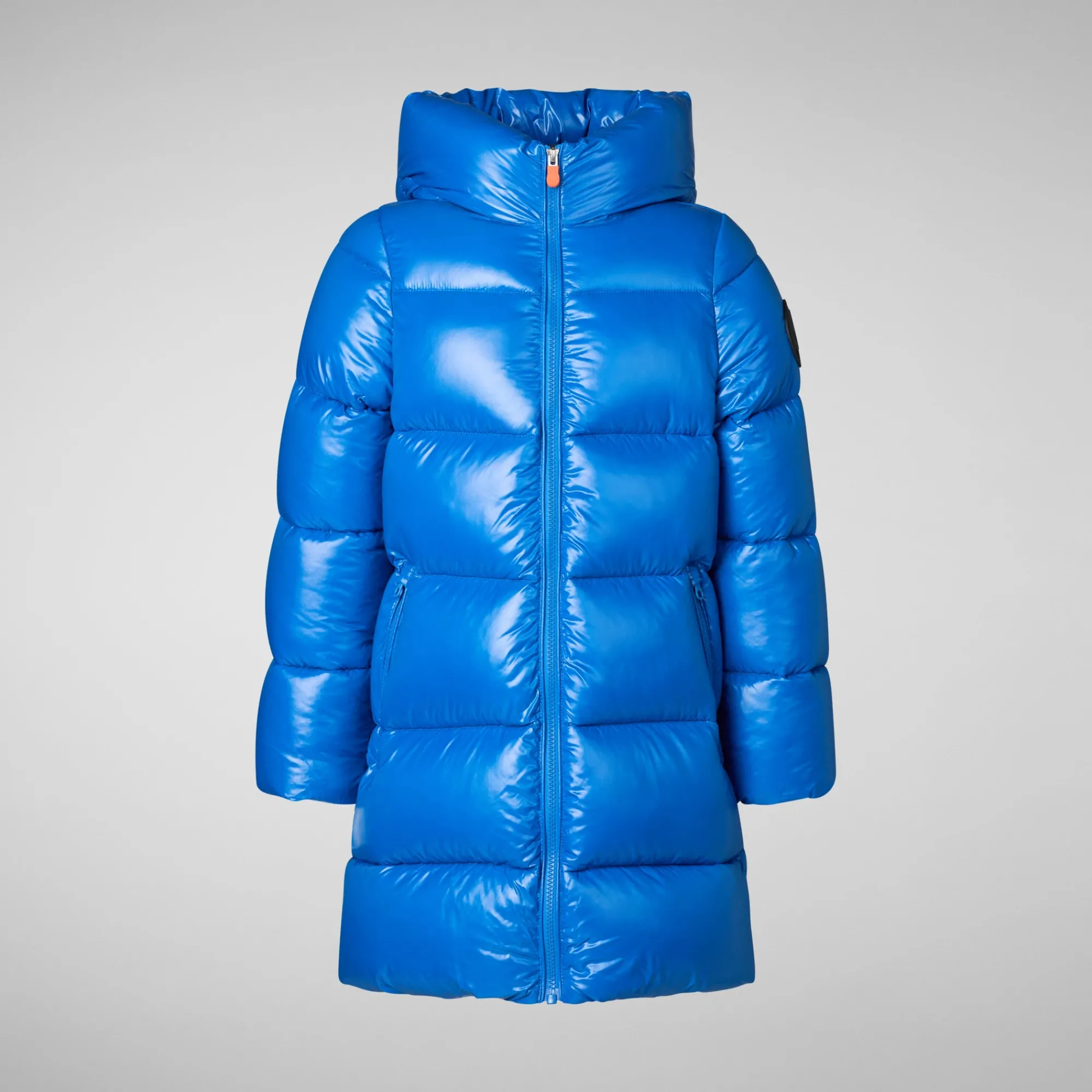 Online Save The Duck Girls' animal free Puffer jacket Millie in blue berry