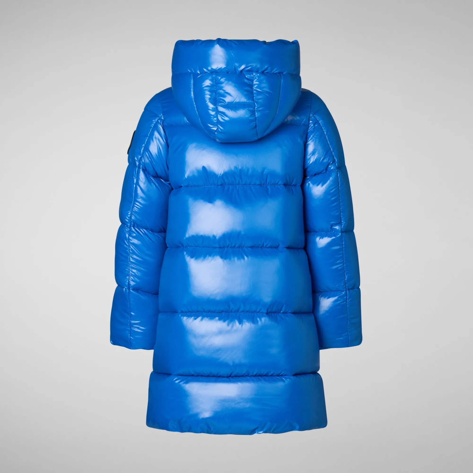 Online Save The Duck Girls' animal free Puffer jacket Millie in blue berry