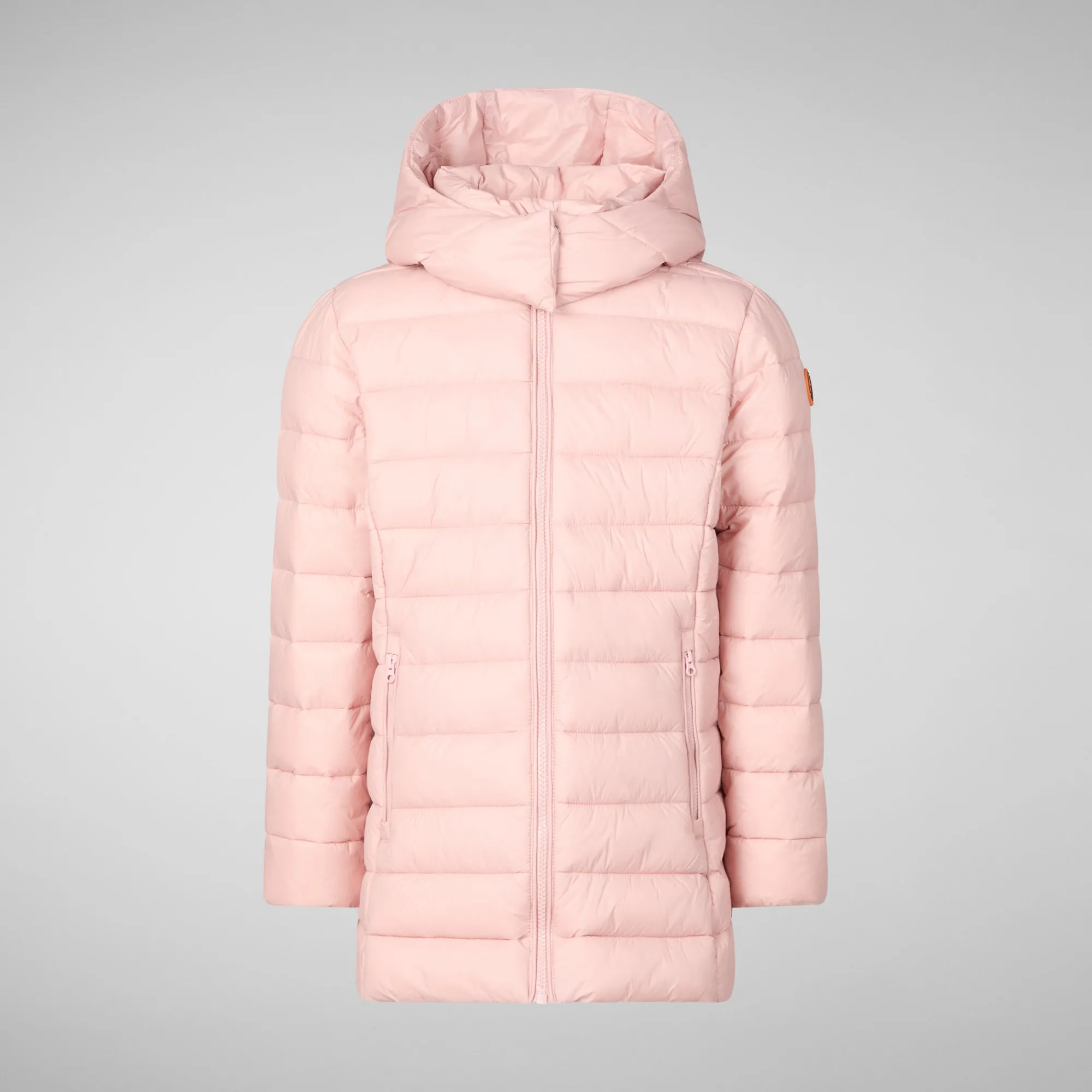 Cheap Save The Duck Girls' animal free puffer jacket Pricilla in blush pink