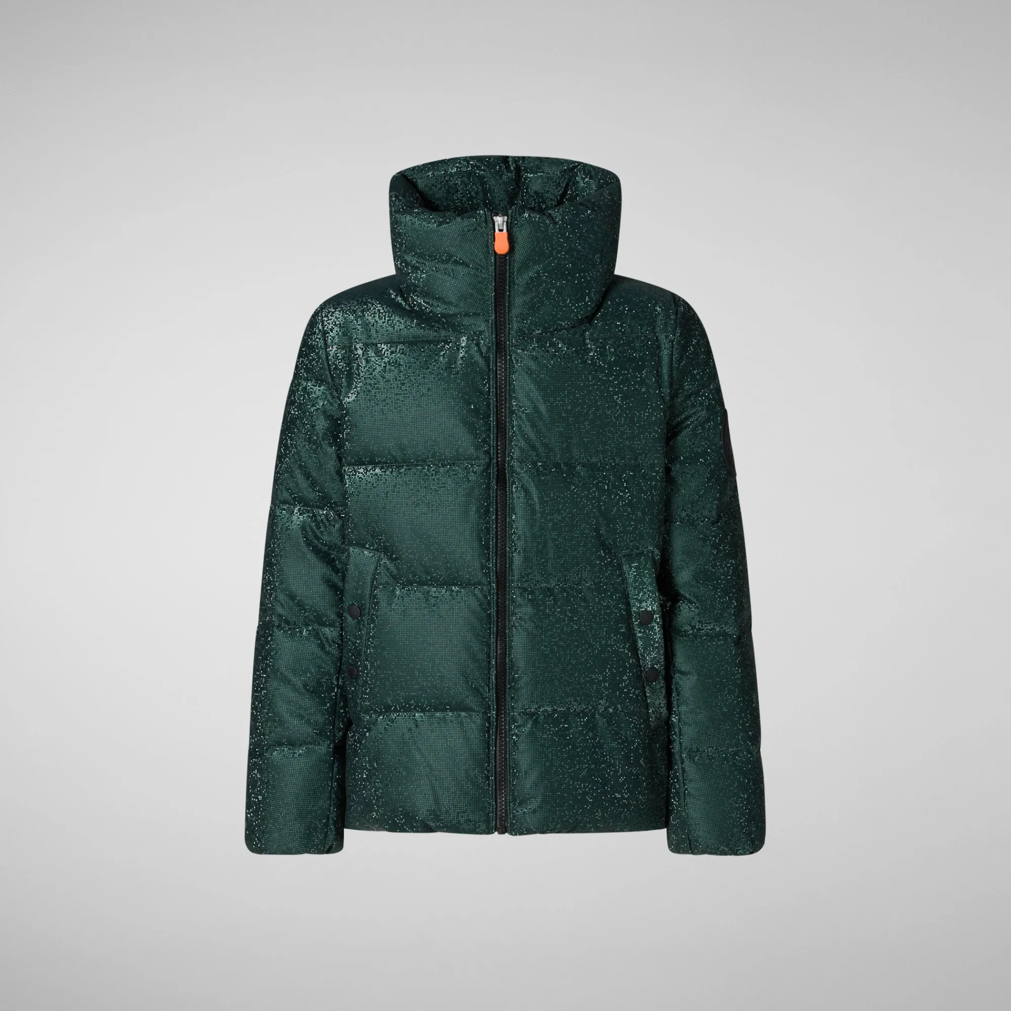 Fashion Save The Duck Girls' animal free Puffer jacket Quily in land green