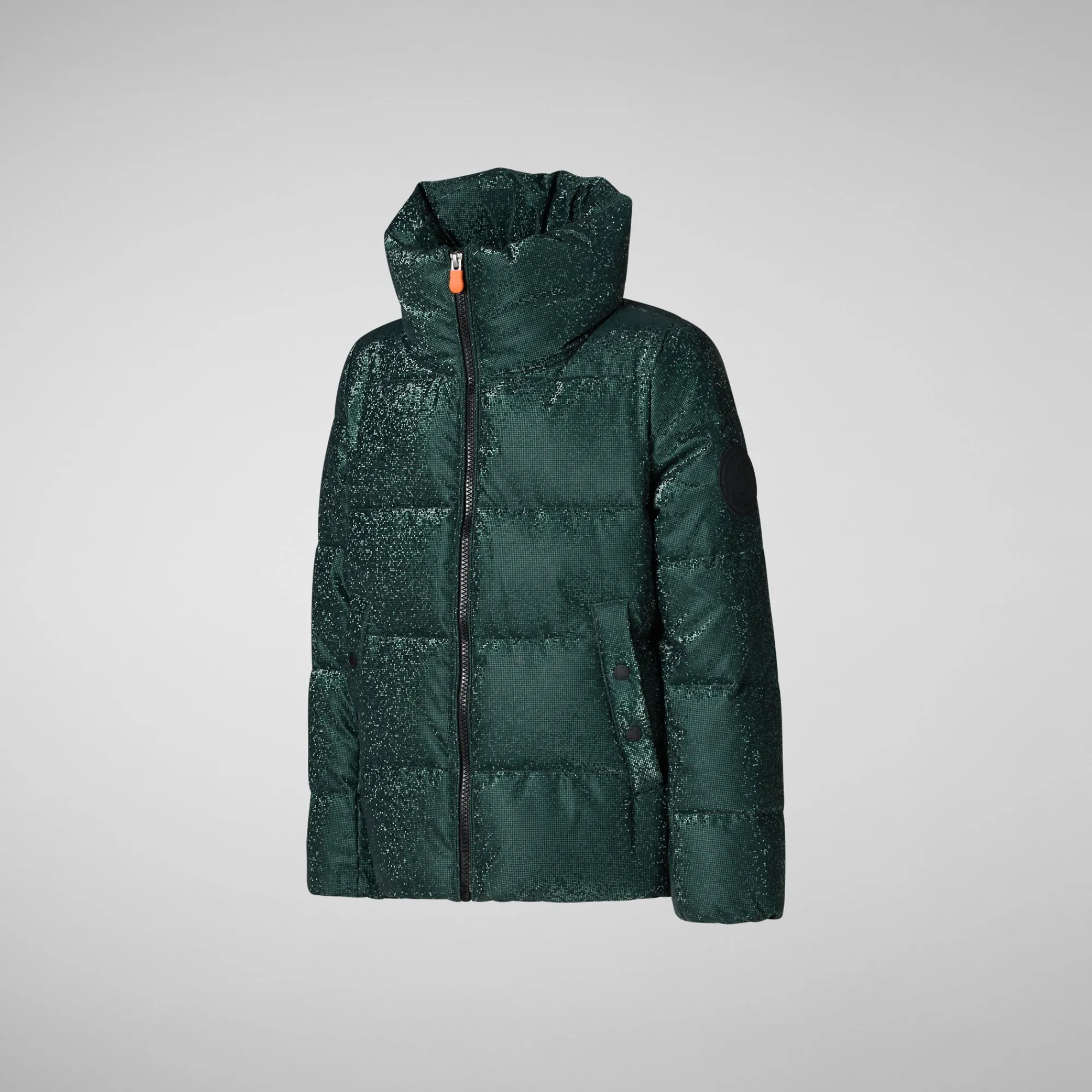 Fashion Save The Duck Girls' animal free Puffer jacket Quily in land green
