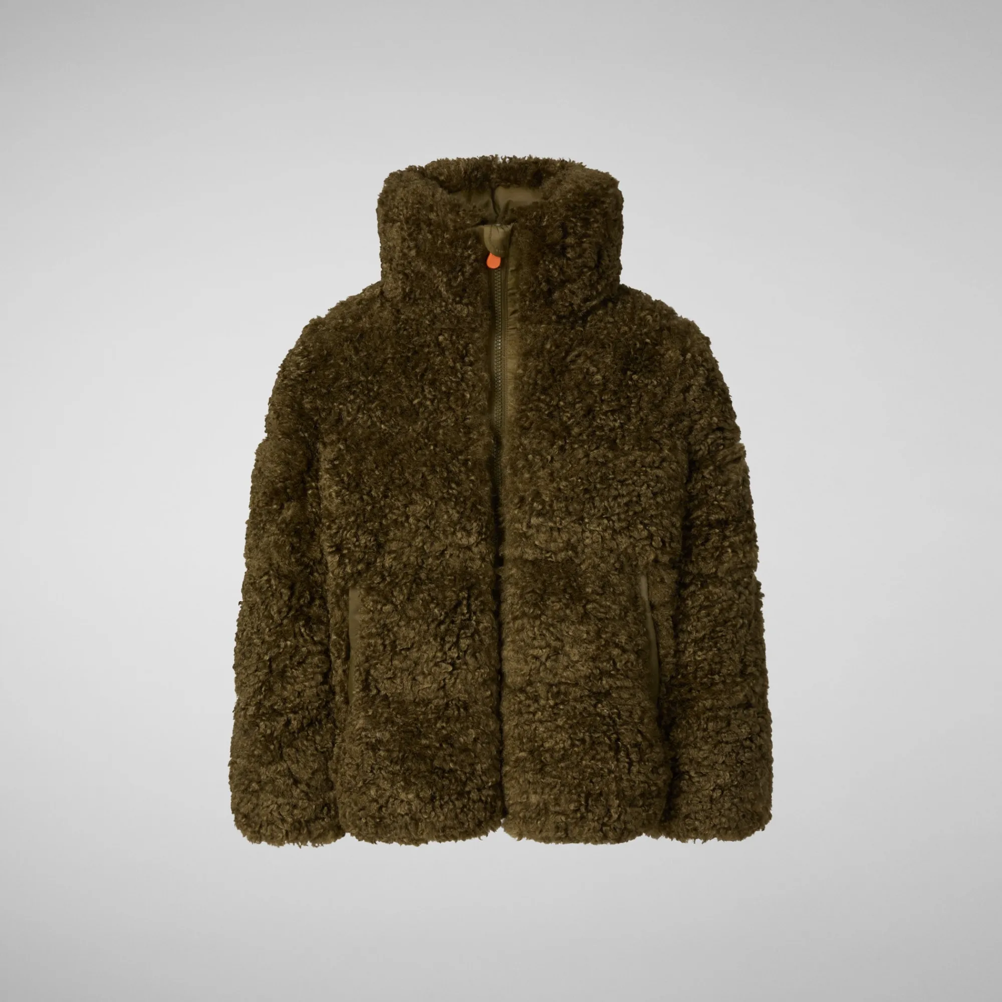 Best Save The Duck Girls' jacket Thisbe in bark green