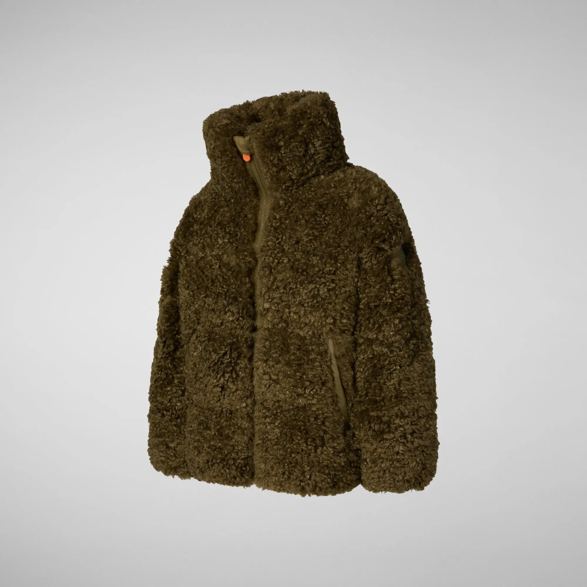 Best Save The Duck Girls' jacket Thisbe in bark green