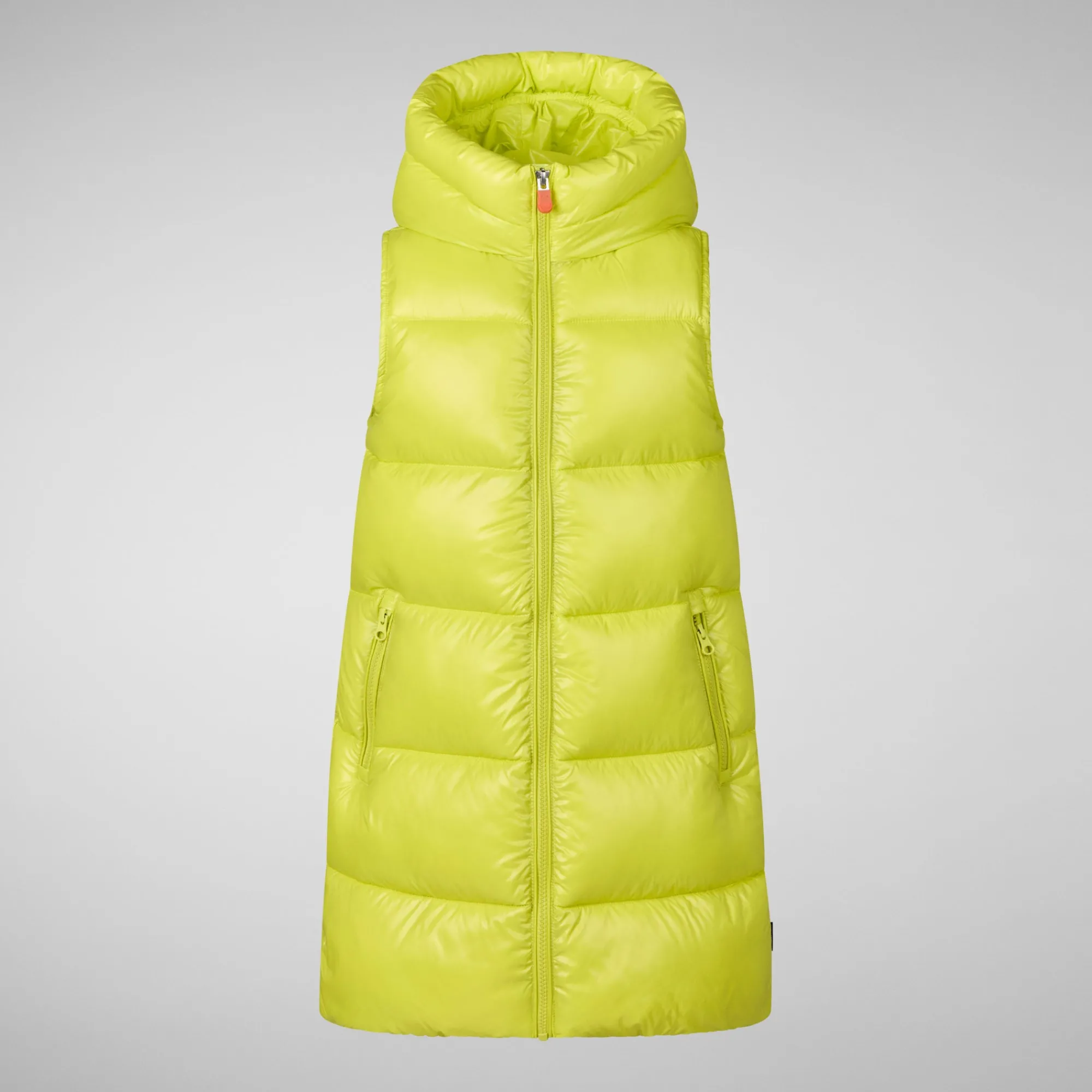 Flash Sale Save The Duck Girls' vest uma in lichen green LichenGreen