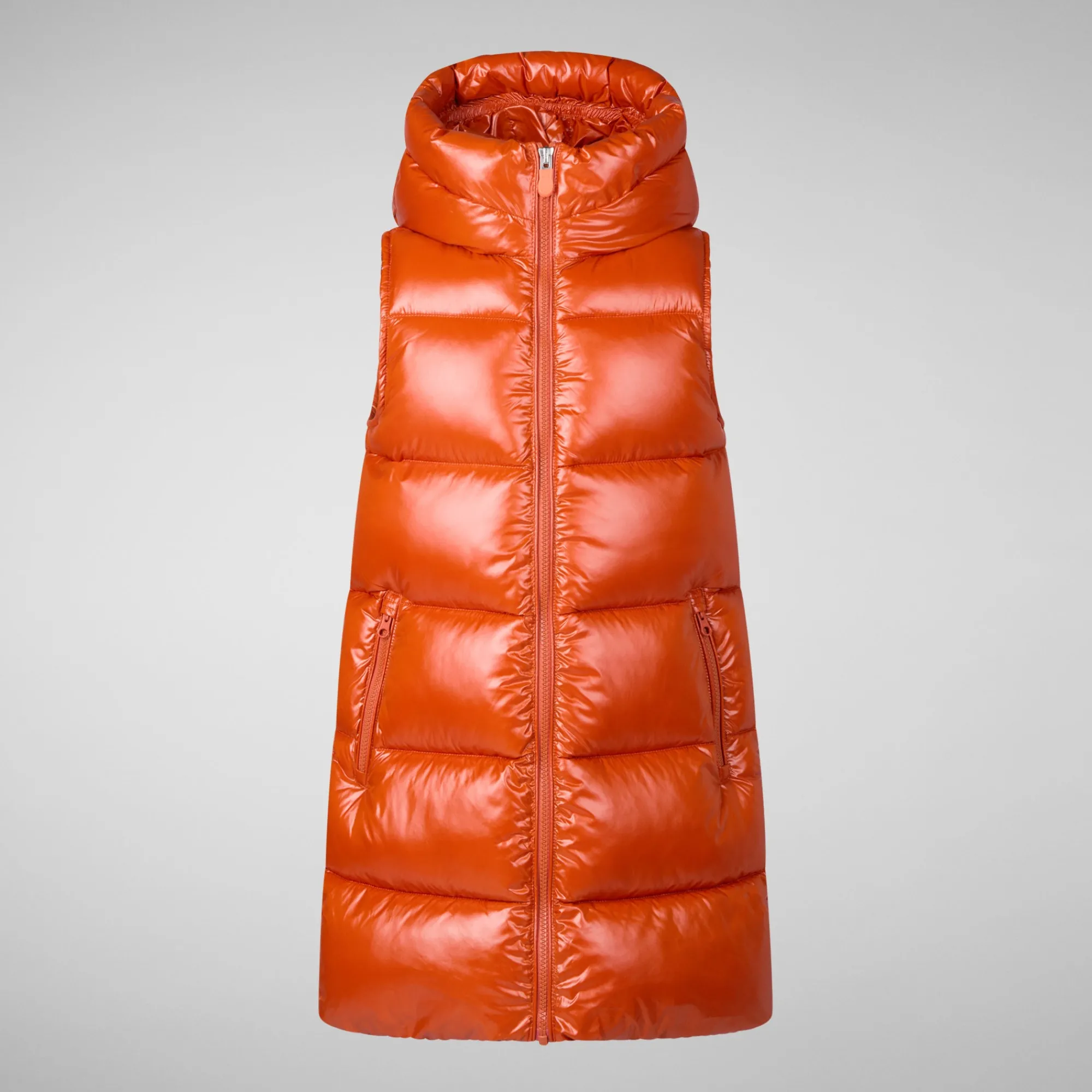 New Save The Duck Girls' vest uma in maple orange MapleOrange