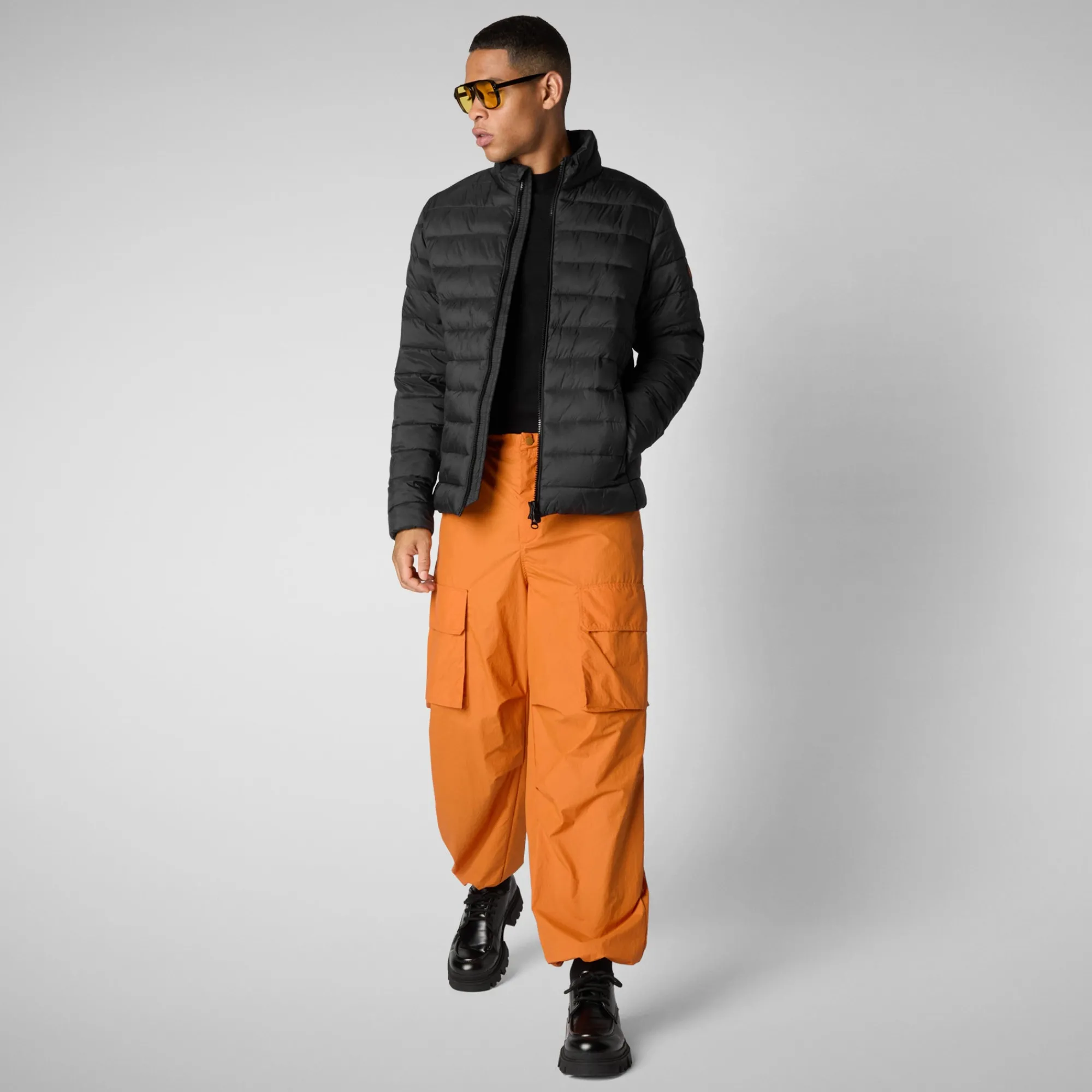 mens_animal_free_puffer_jacket_idris_in_black_2-1.webp Cheap Save The Duck Men's  animal free Puffer jacket idris in Black