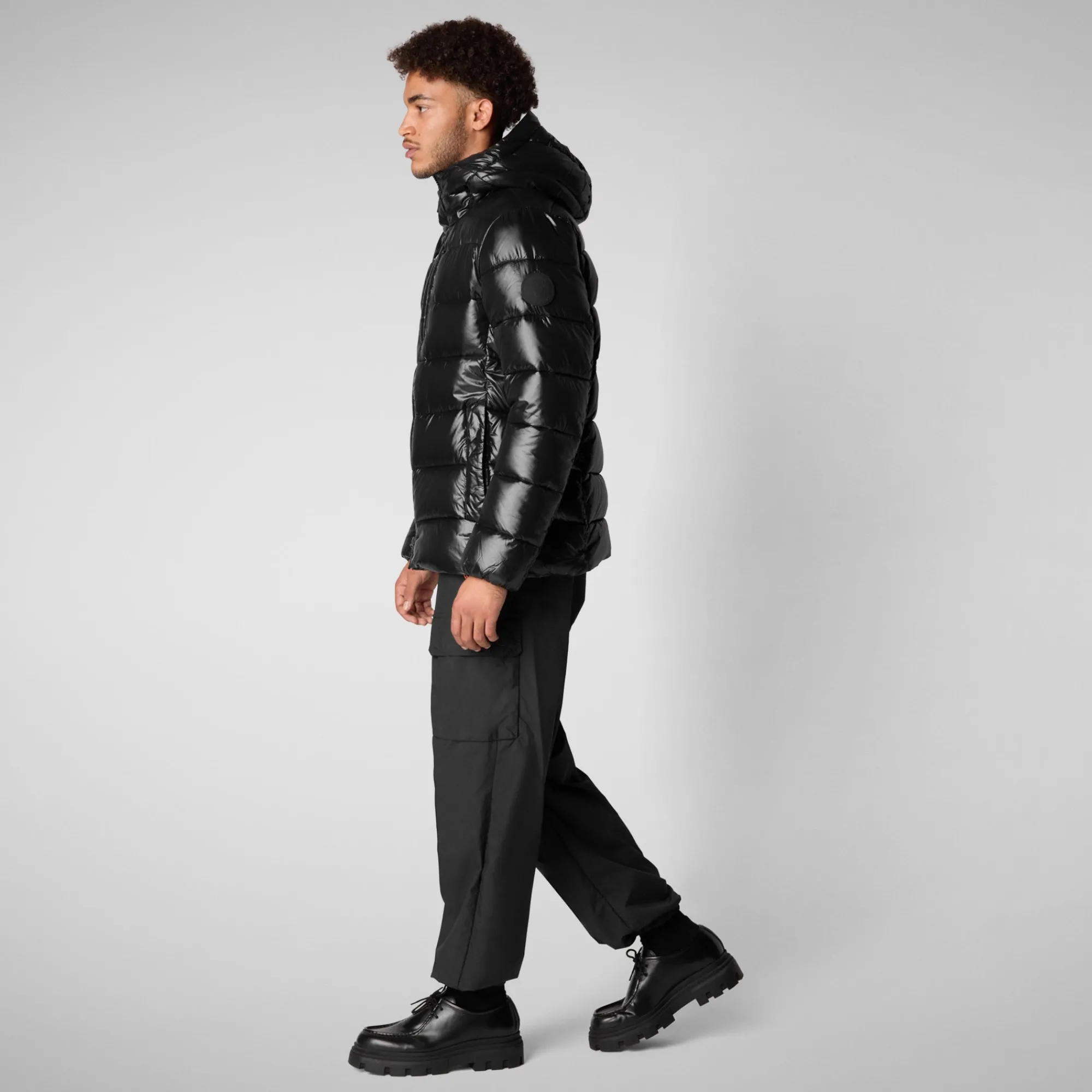 Best Save The Duck Men's  animal free Puffer jacket maxime in Black