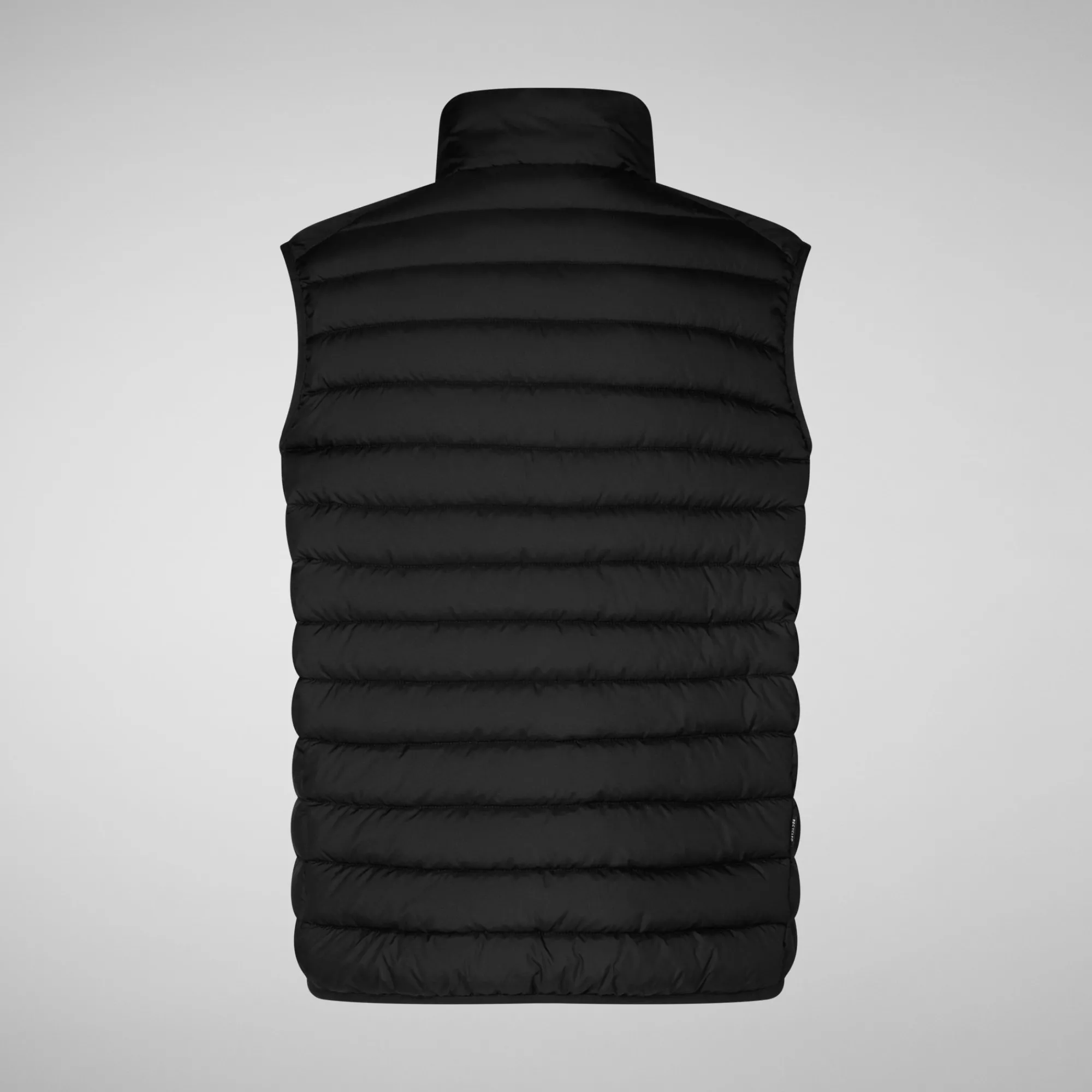 mens_animal_free_puffer_vest_rhus_in_black_4-3.webp Hot Save The Duck Men's  Animal free Puffer Vest Rhus in Black