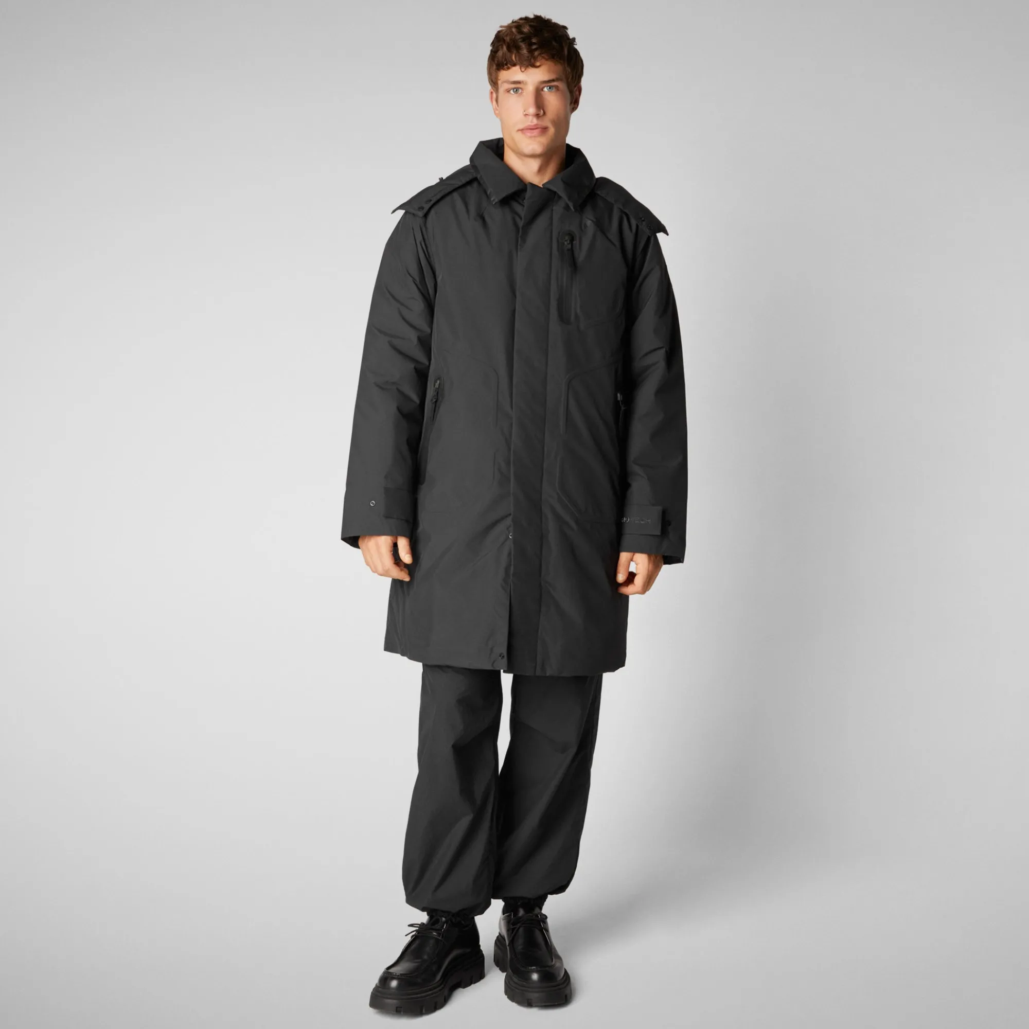 Clearance Save The Duck Men's  Coat Deacon in Black