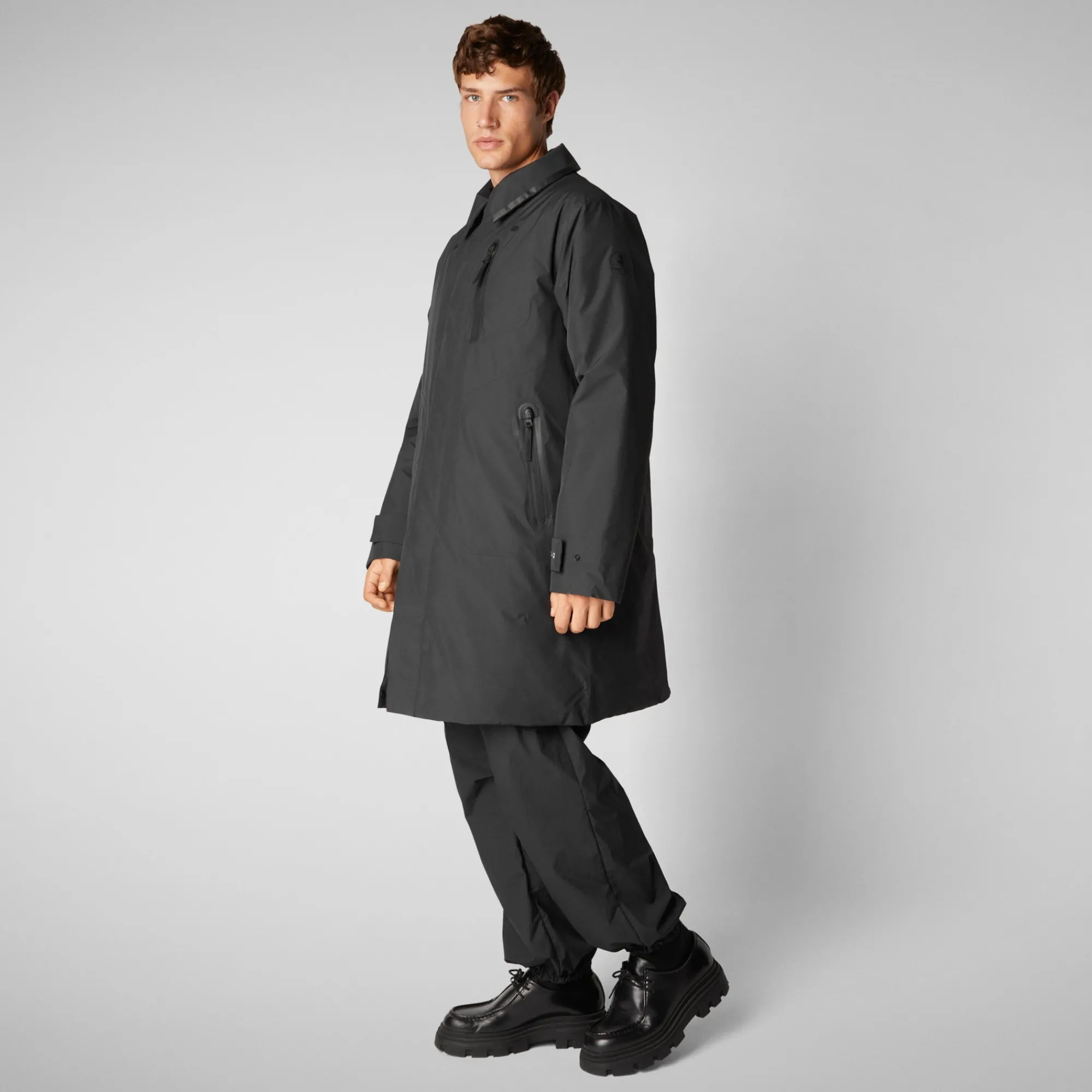 Clearance Save The Duck Men's  Coat Deacon in Black