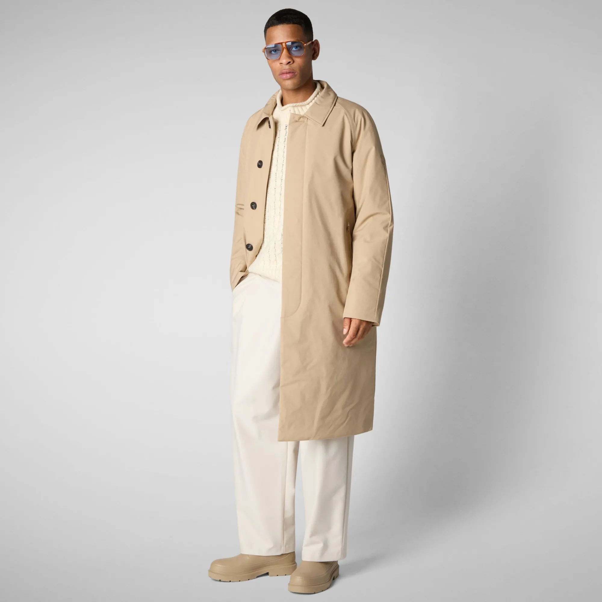 mens_coat_preston_in_stardust_beige_2-1.webp Cheap Save The Duck Men's coat Preston in stardust beige Stardustbeige