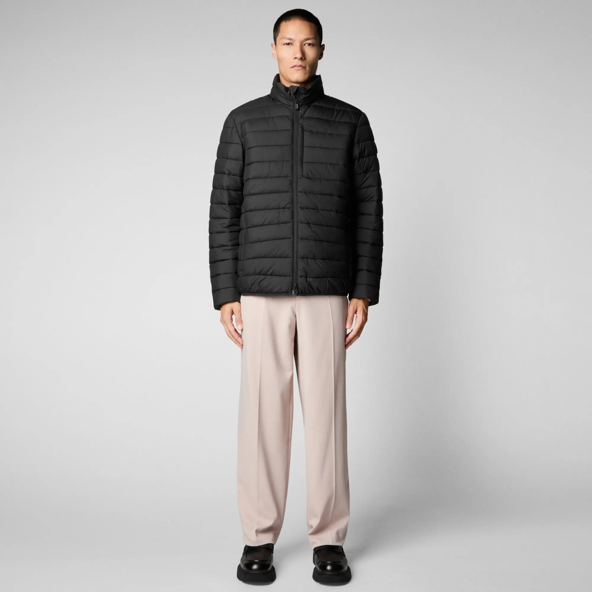 Fashion Save The Duck Men's Erion Puffer Jacket in Black