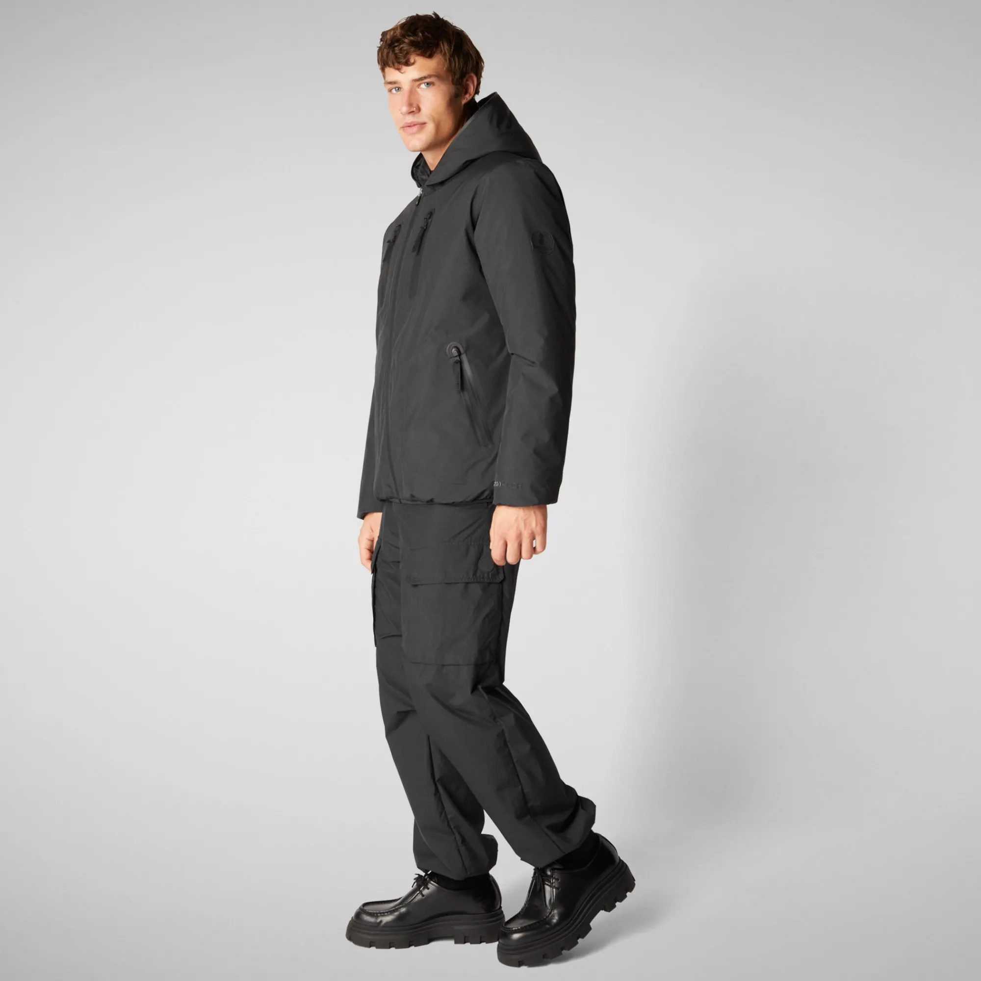 Cheap Save The Duck Men's jacket Benedict in Black