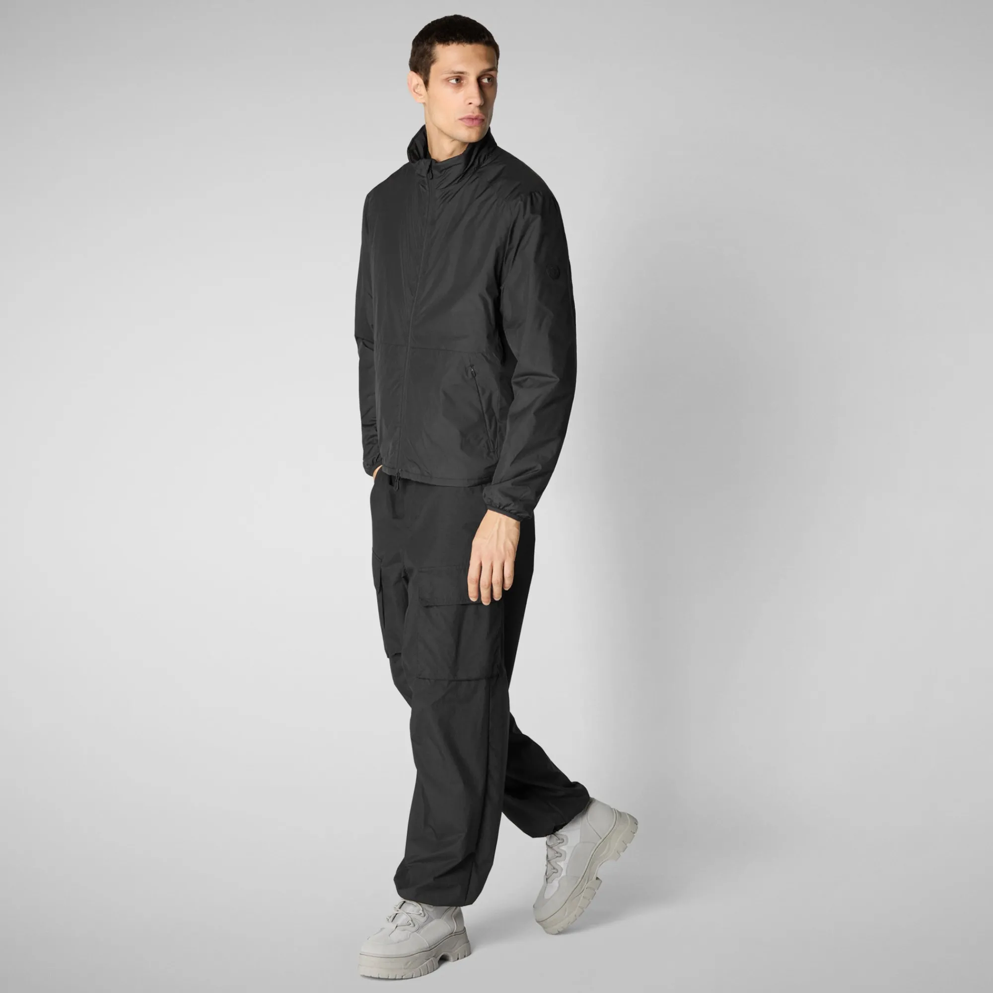 Sale Save The Duck Men's Jacket Roland in Black