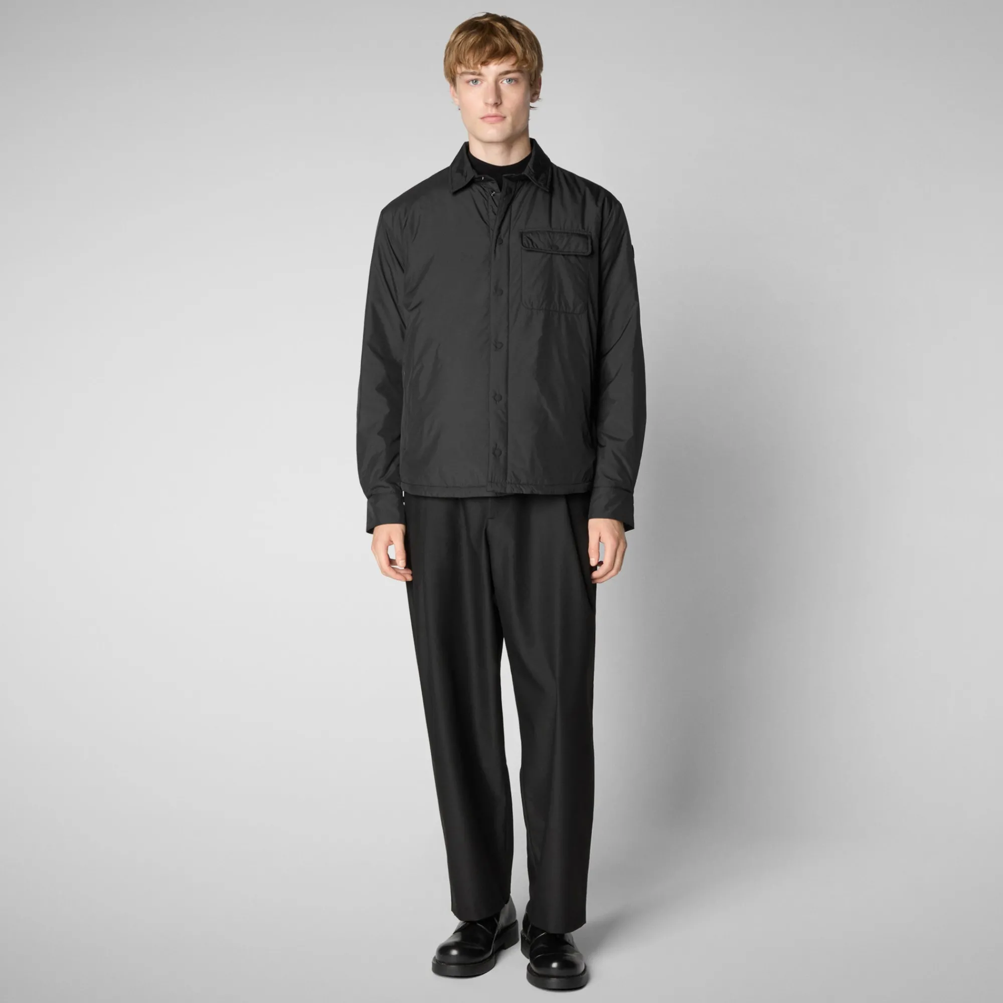 New Save The Duck Men's  Jacket Stellan in Black