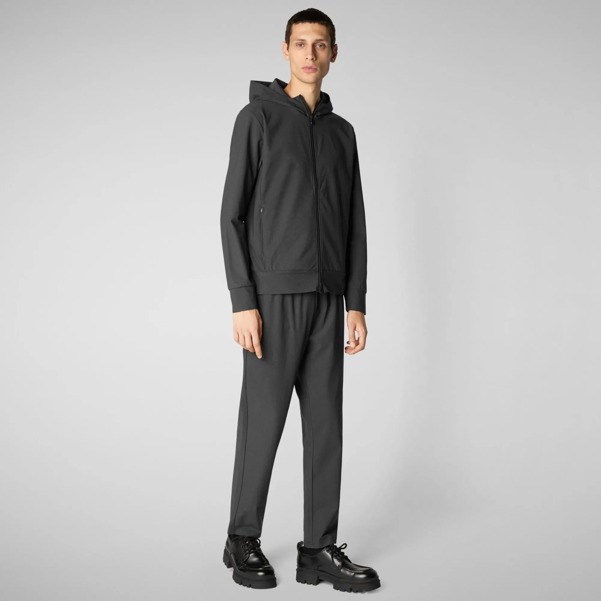 Shop Save The Duck Men's pant Michael in Black
