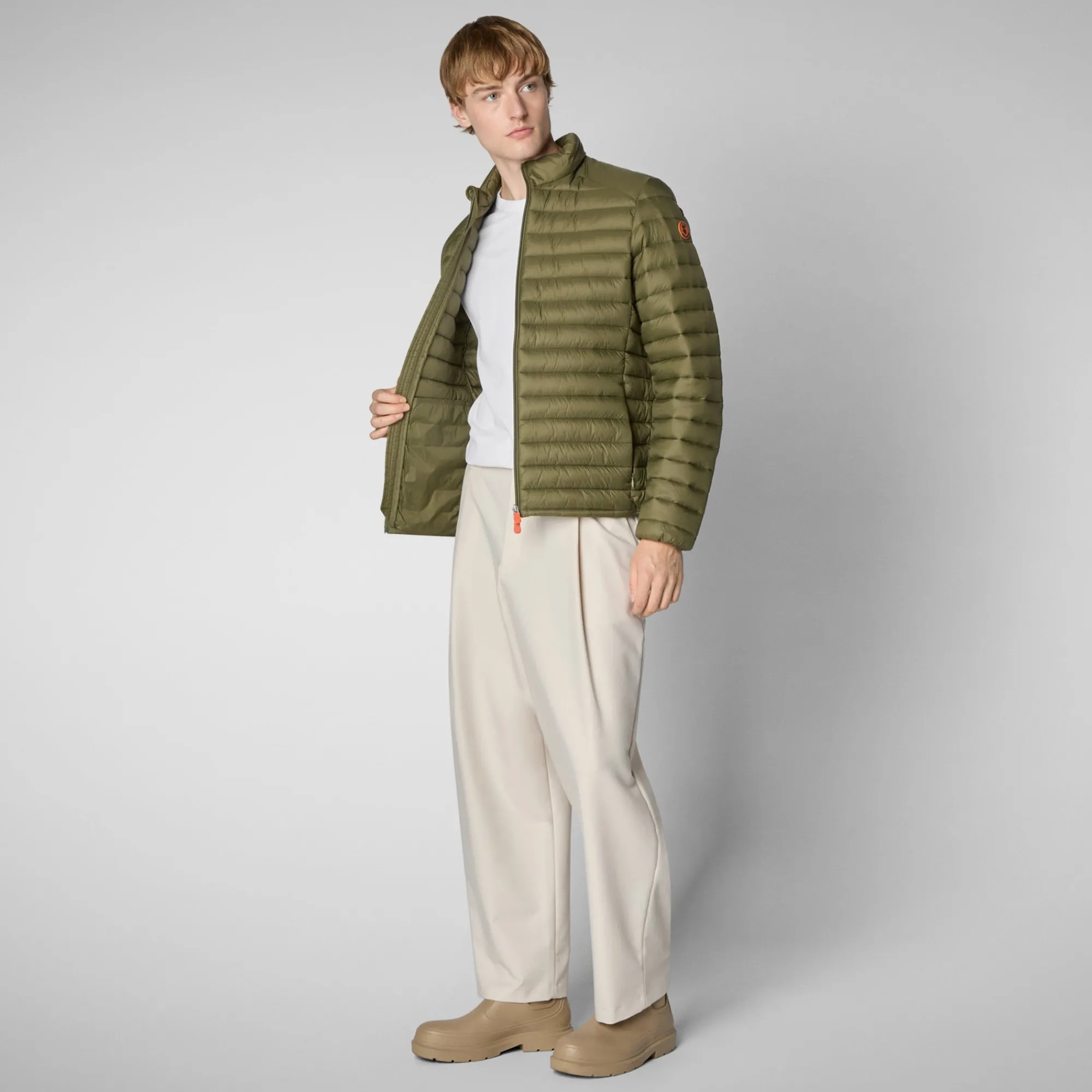 mens_puffer_jacket_alexander_in_dusty_olive_2-1.webp Cheap Save The Duck Men's  Puffer Jacket Alexander in Dusty Olive DustyOlive