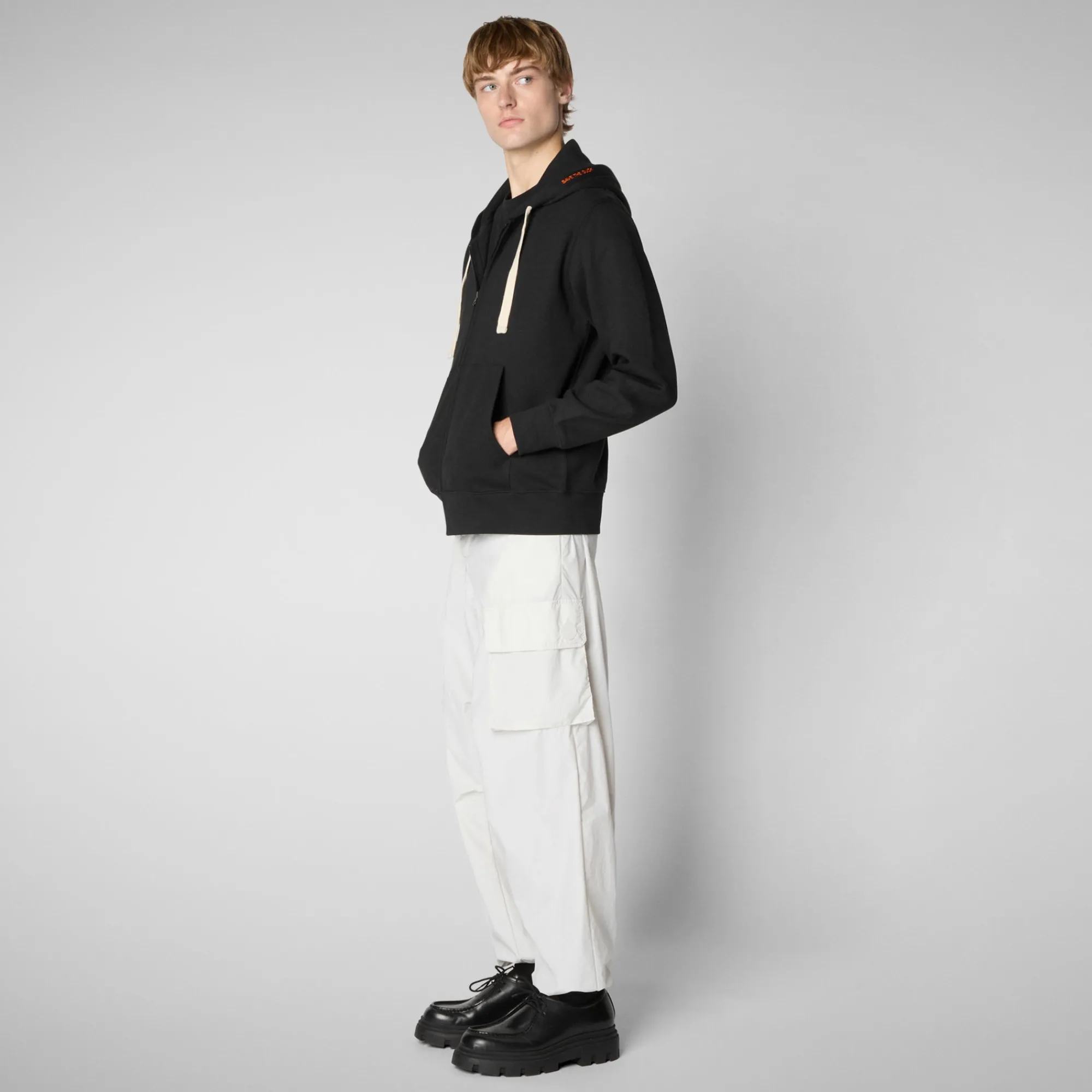 New Save The Duck Men's  sweater Cissus in Black