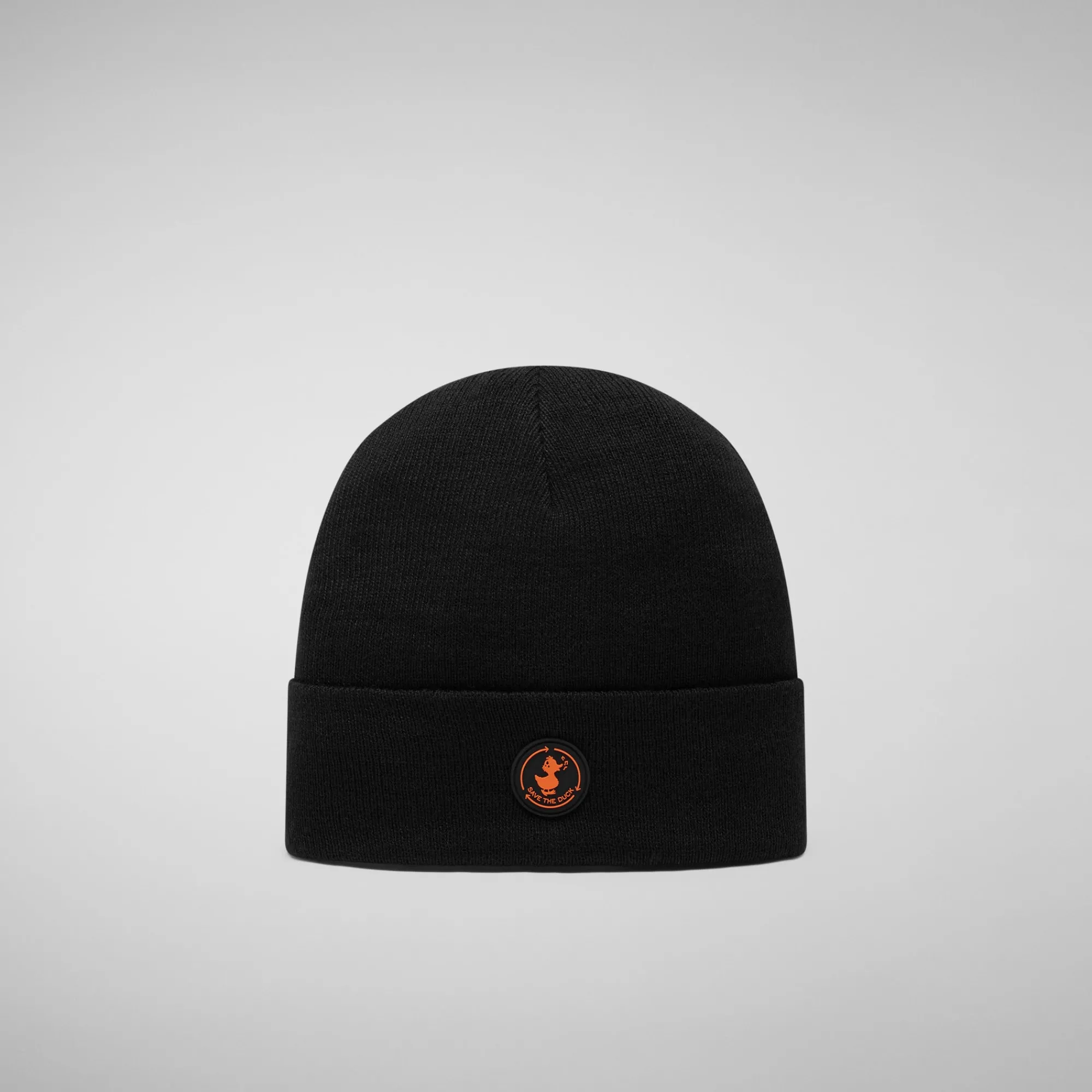 Fashion Save The Duck Unisex beanie Fivel in Black
