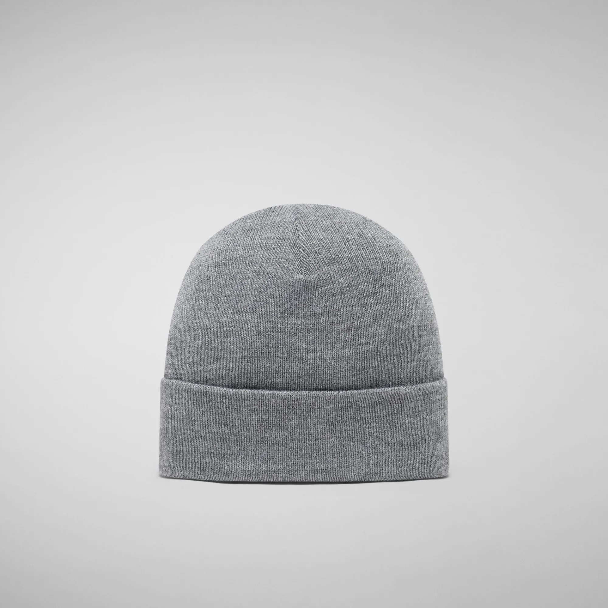 Fashion Save The Duck Unisex beanie Fivel in light grey melange Greymelange