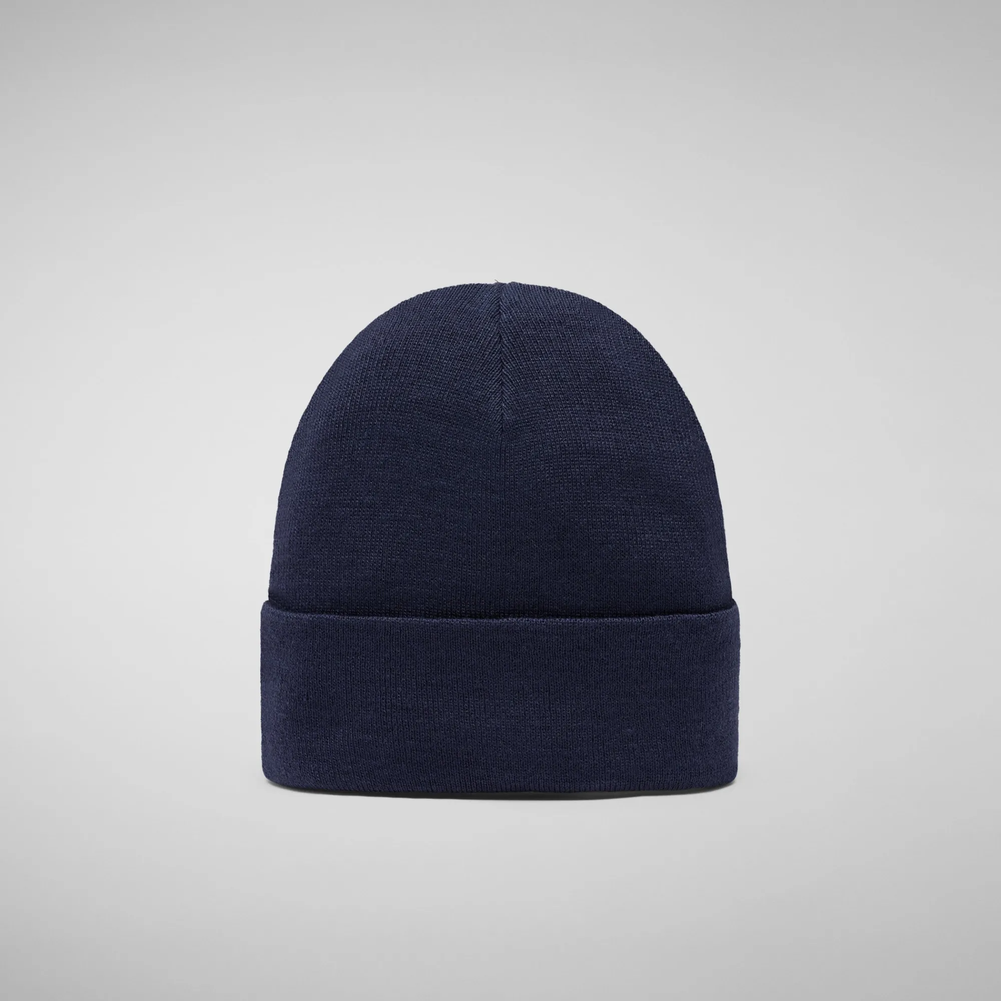 Store Save The Duck Unisex beanie Lou in navy blue NavyBlue