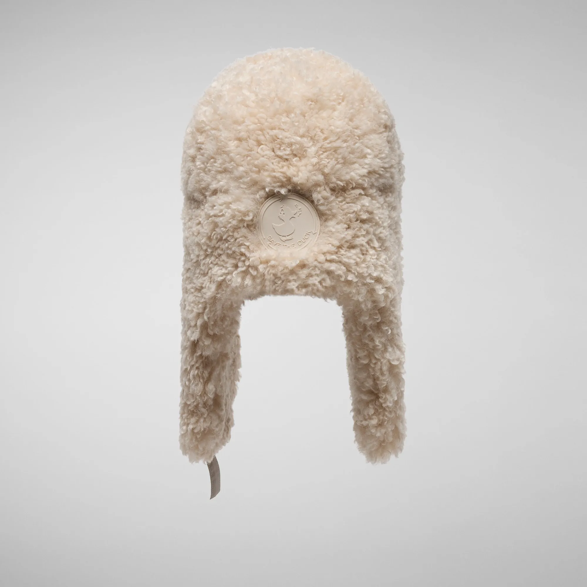 Online Save The Duck Unisex beanie Udel in shore beige ShoreBeige