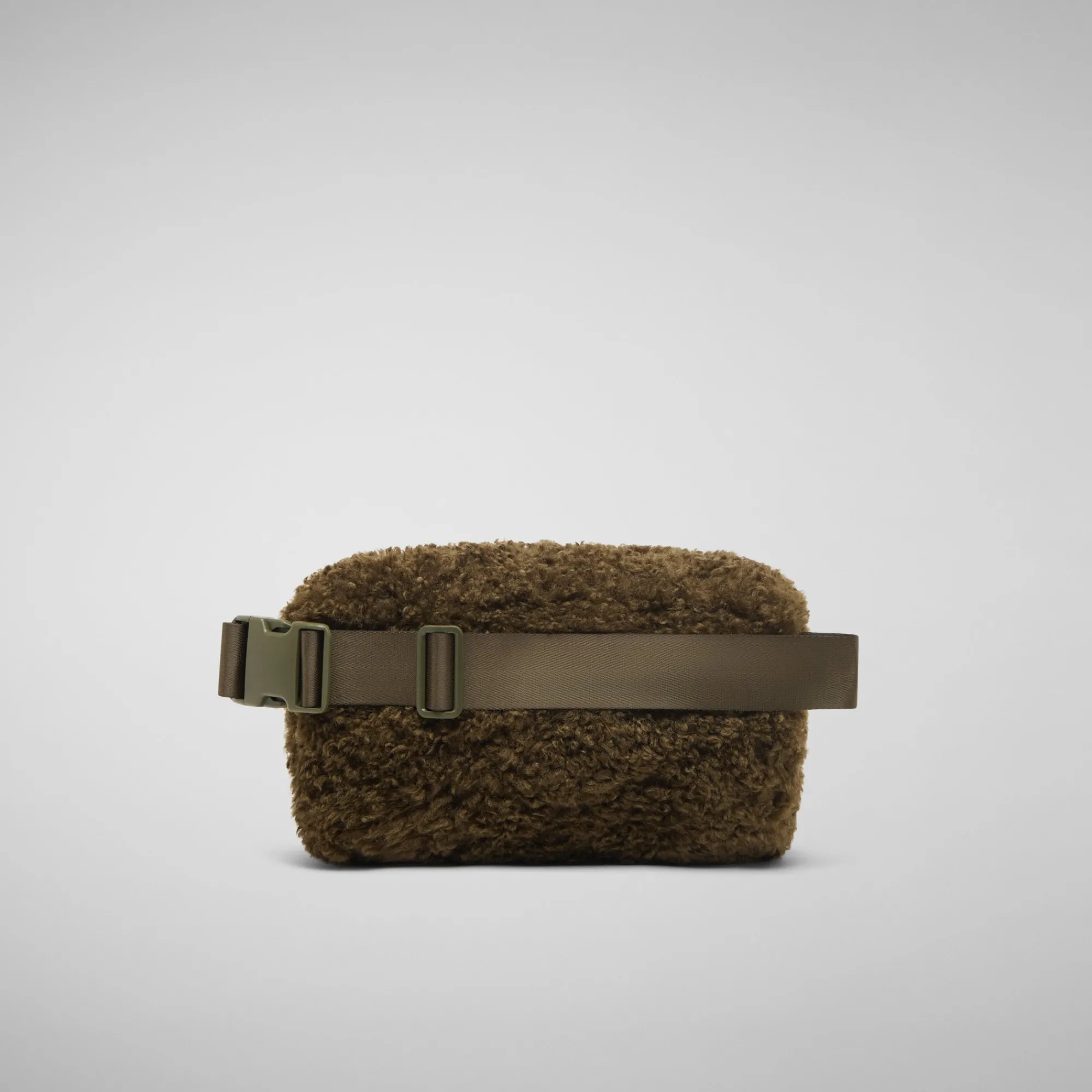 Fashion Save The Duck Unisex fanny-bag Romil in bark green BarkGreen