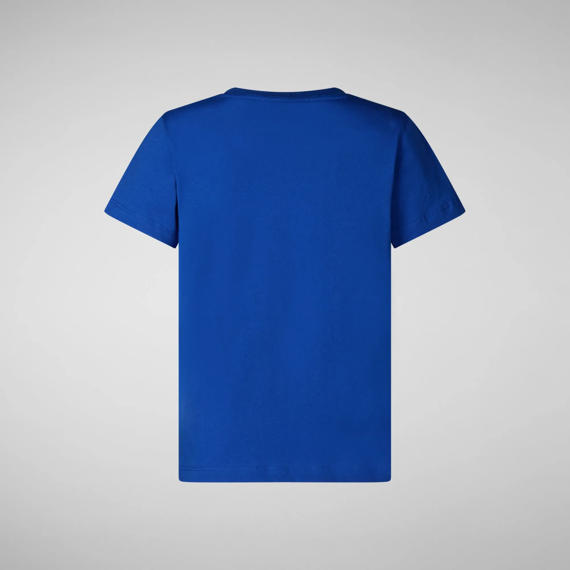 Hot Save The Duck Unisex Kids' Asa T-Shirt in Cyber Blue