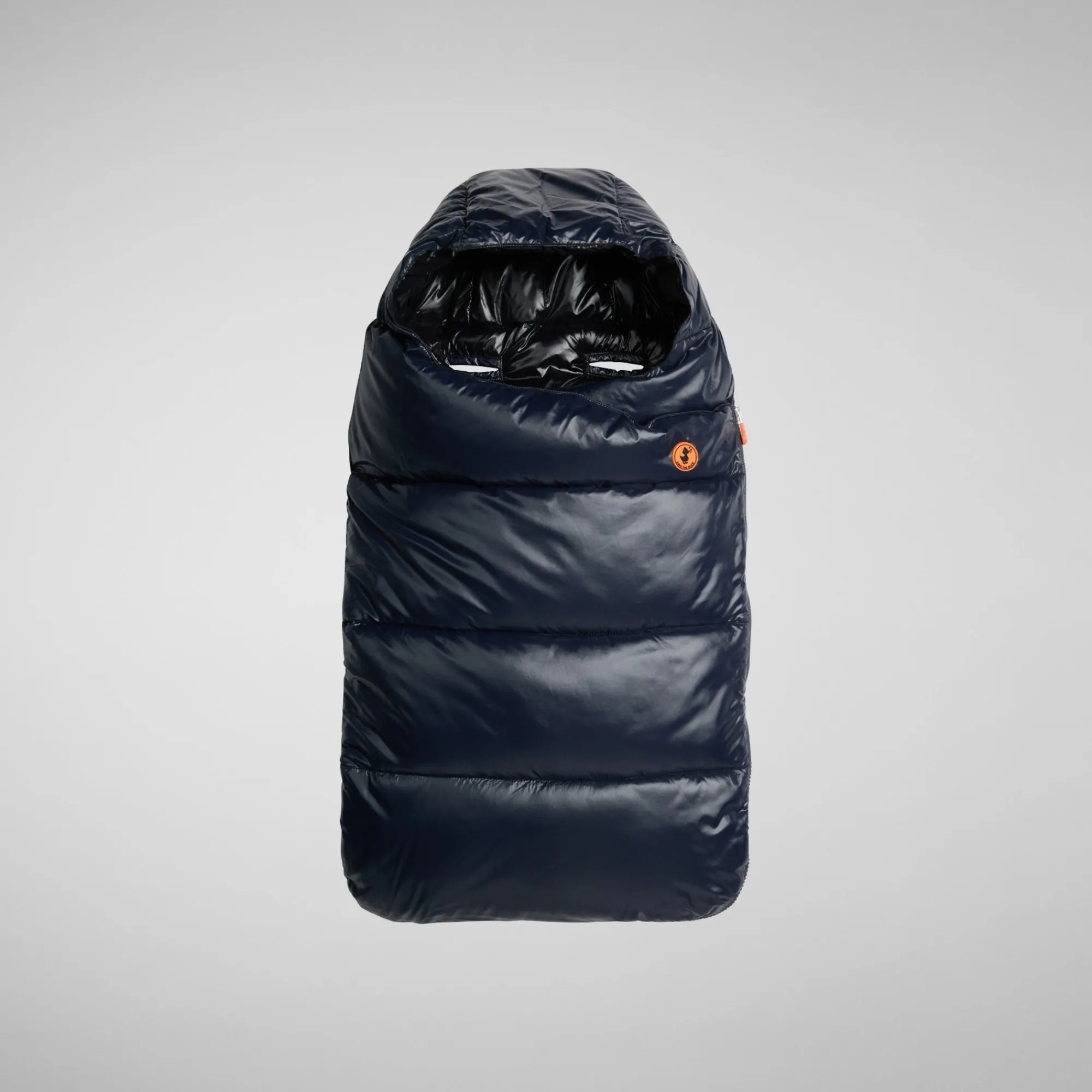 Fashion Save The Duck Unisex kids' baby sleeping bag Kay in blue black BlueBlack