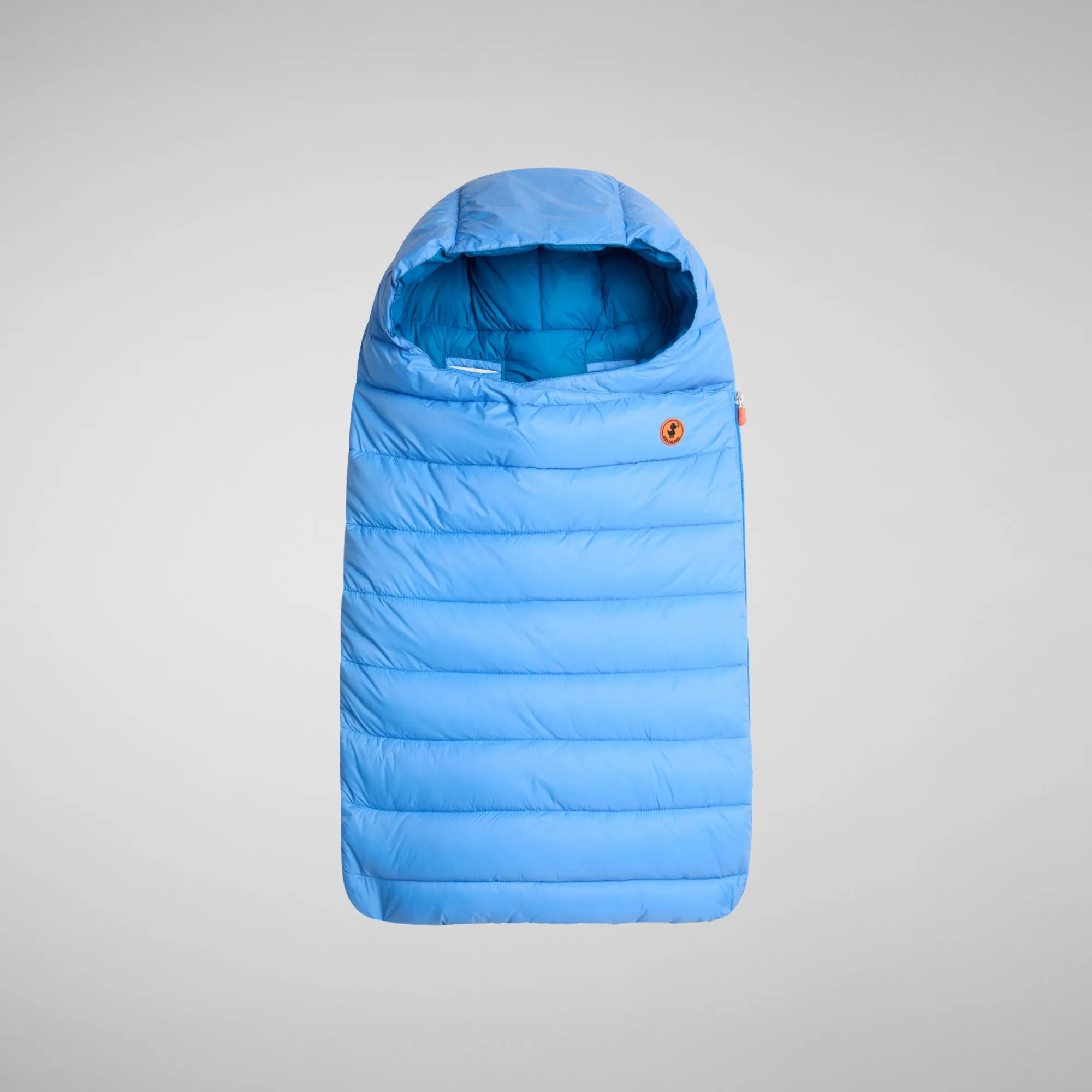 Best Sale Save The Duck Unisex kids' baby sleeping bag May in cerulean blue CeruleanBlue