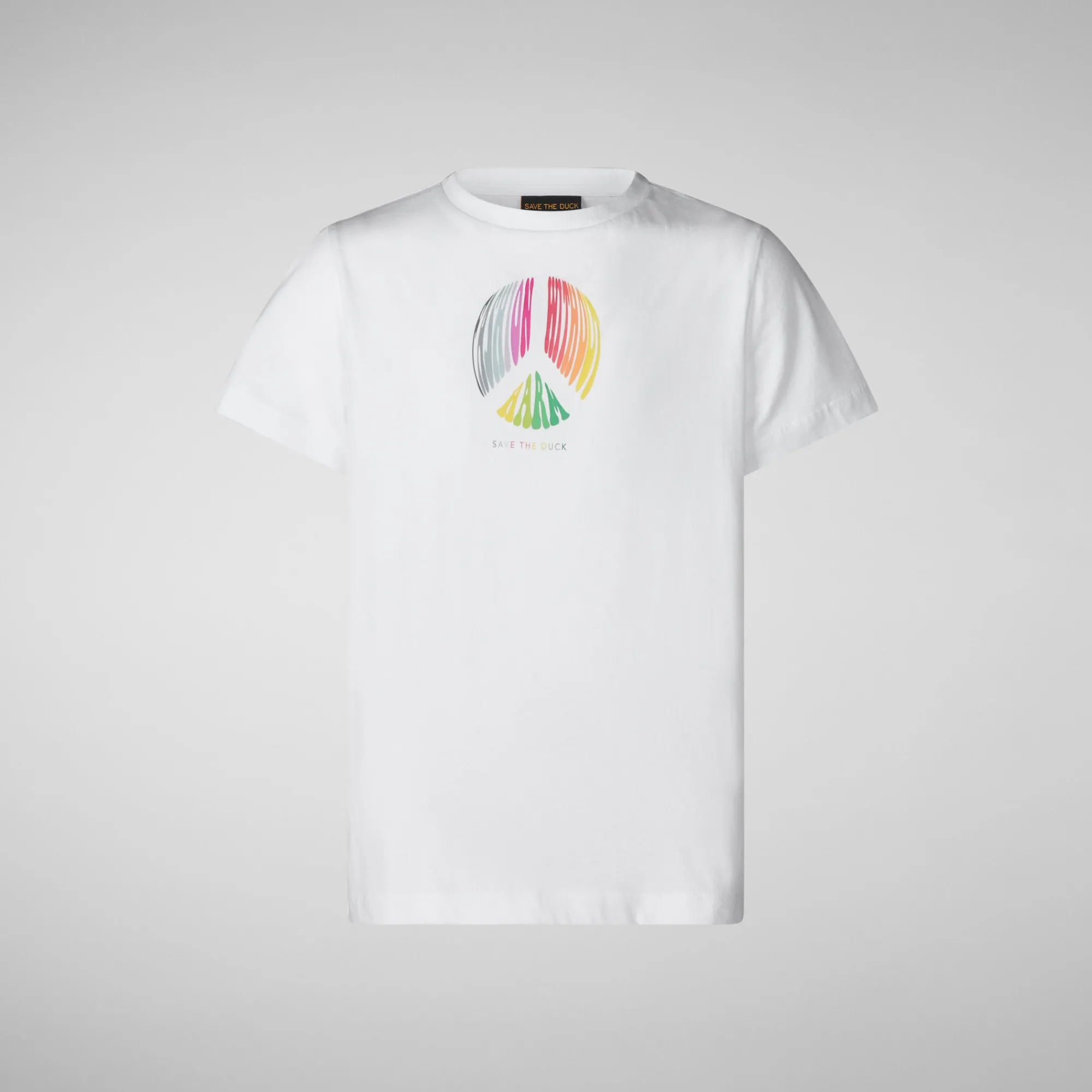 Discount Save The Duck Unisex Kids' Cal T-Shirt in White
