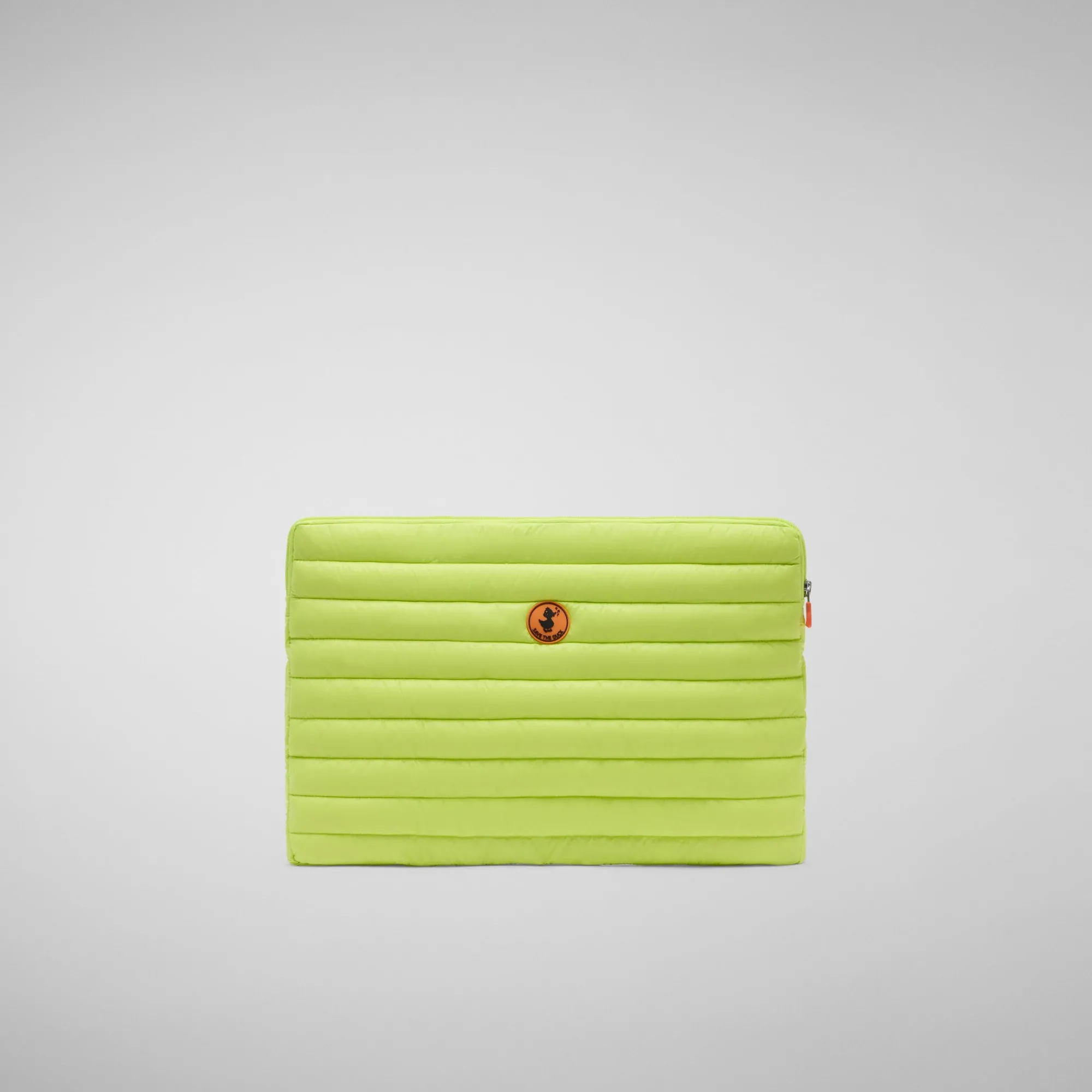 Shop Save The Duck Unisex pc case Vesta in lichen green LichenGreen