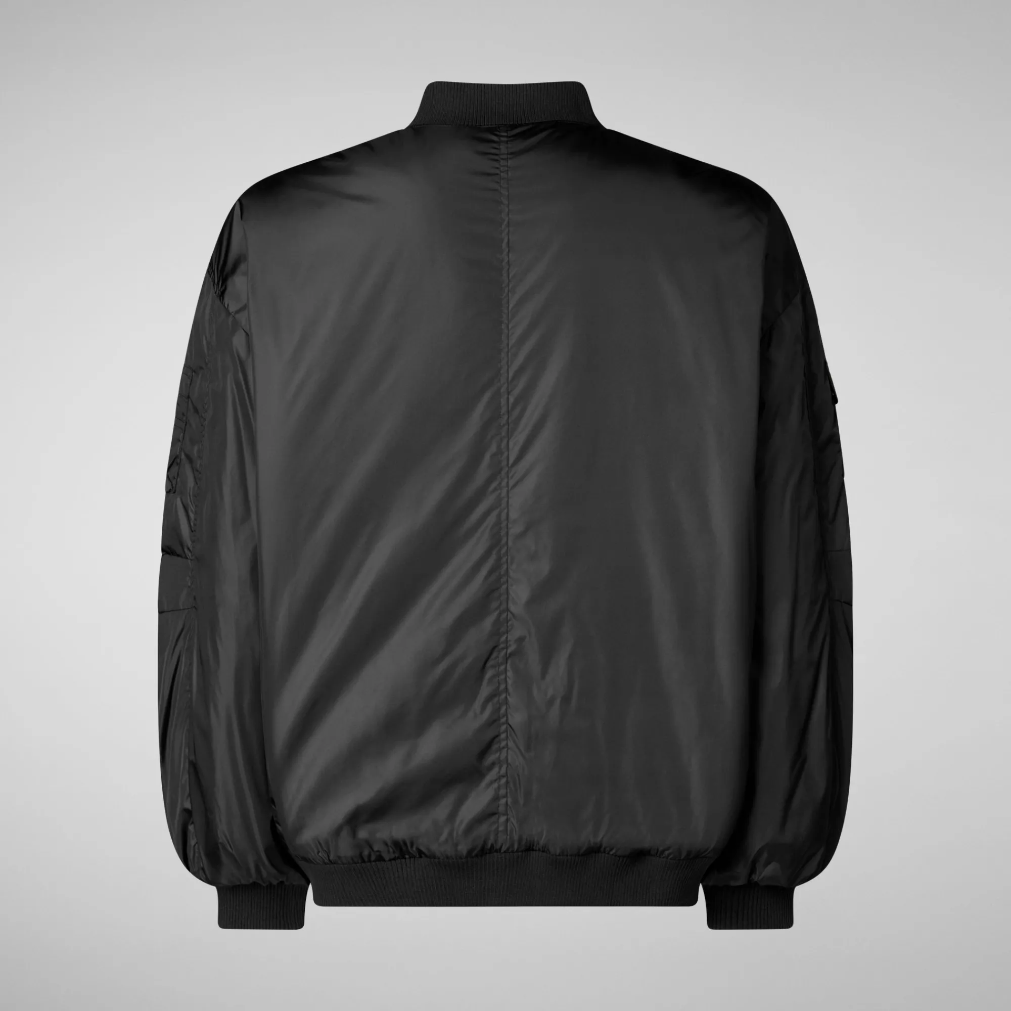 unisex_usher_bomber_jacket_in_black_6-1.webp Cheap Save The Duck Unisex Usher Bomber Jacket in Black