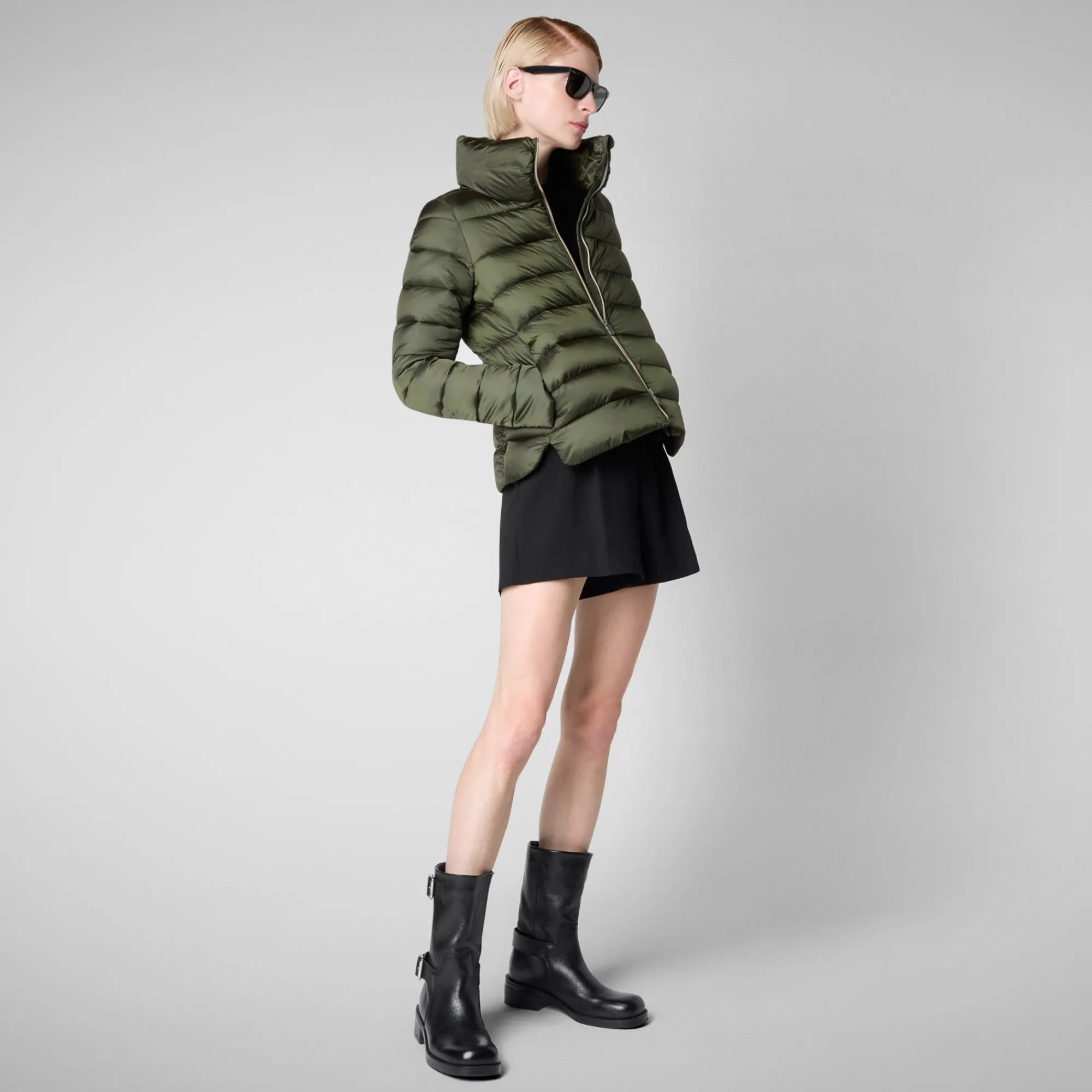 womens_animal_free_puffer_jacket_elsie_inpine_green_2-1.webp Online Save The Duck Women's Animal free Puffer Jacket Elsie inPine Green PineGreen