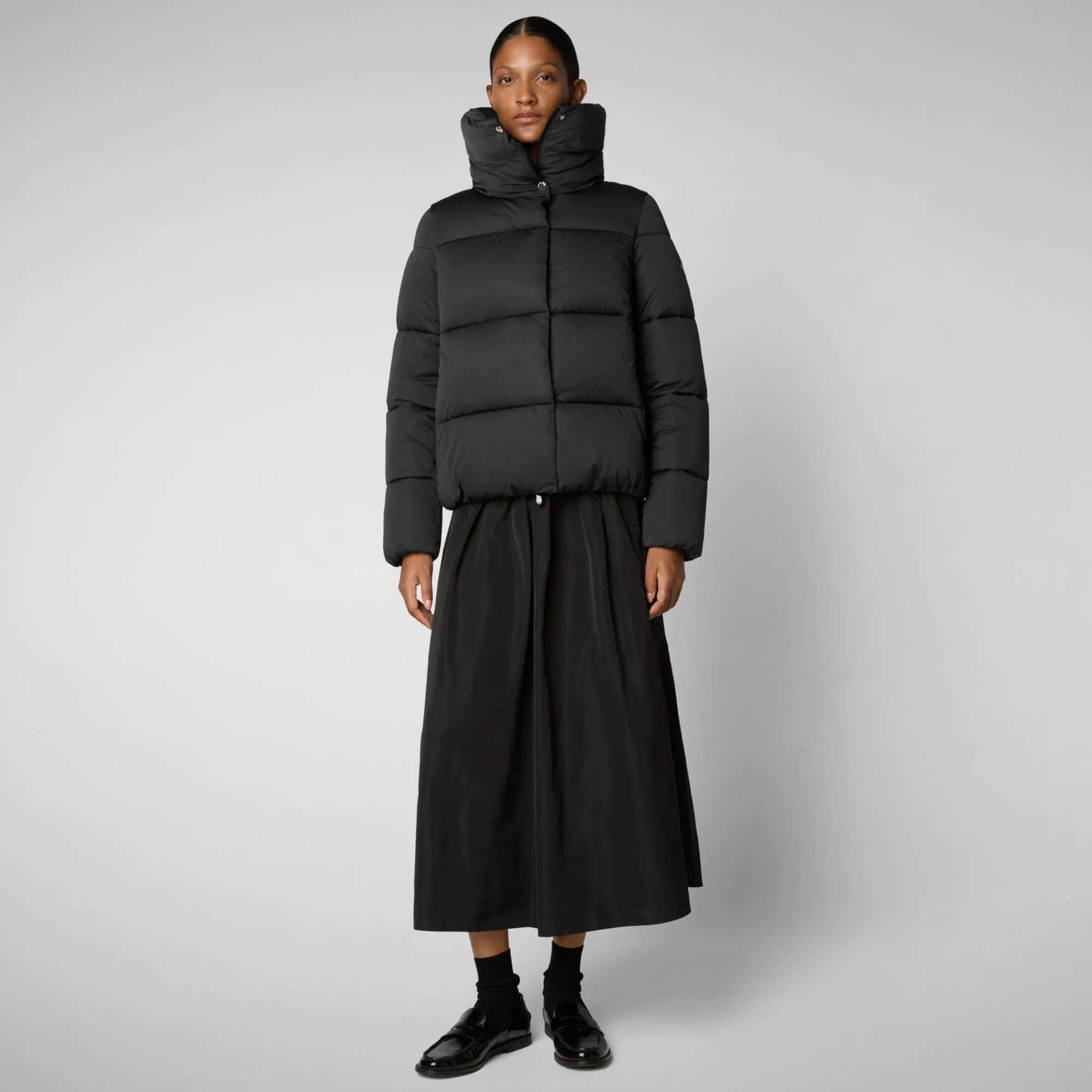 Store Save The Duck Women's animal free Puffer jacket Felicity in black