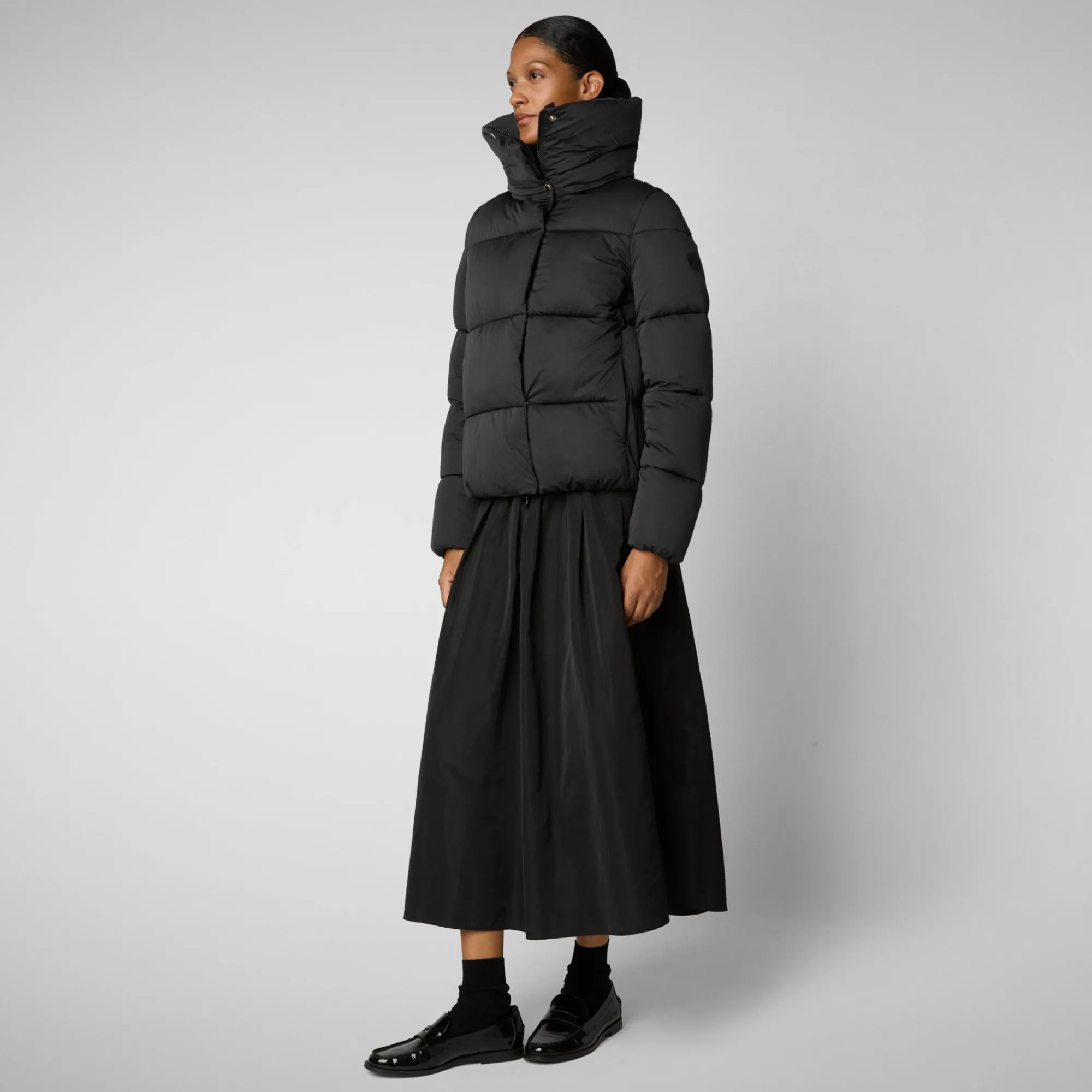 Store Save The Duck Women's animal free Puffer jacket Felicity in black
