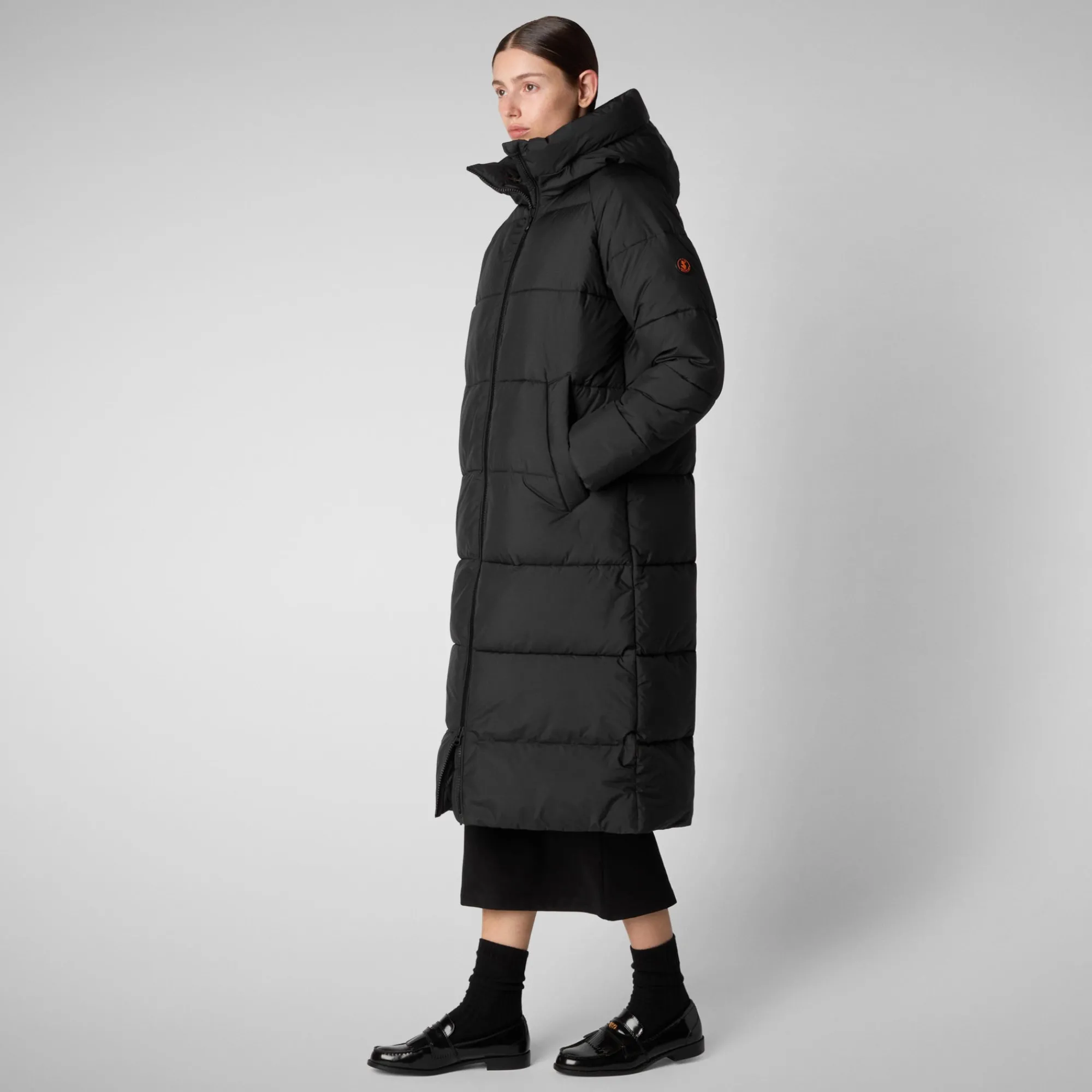 Best Save The Duck Women's animal free Puffer jacket Janis in Black