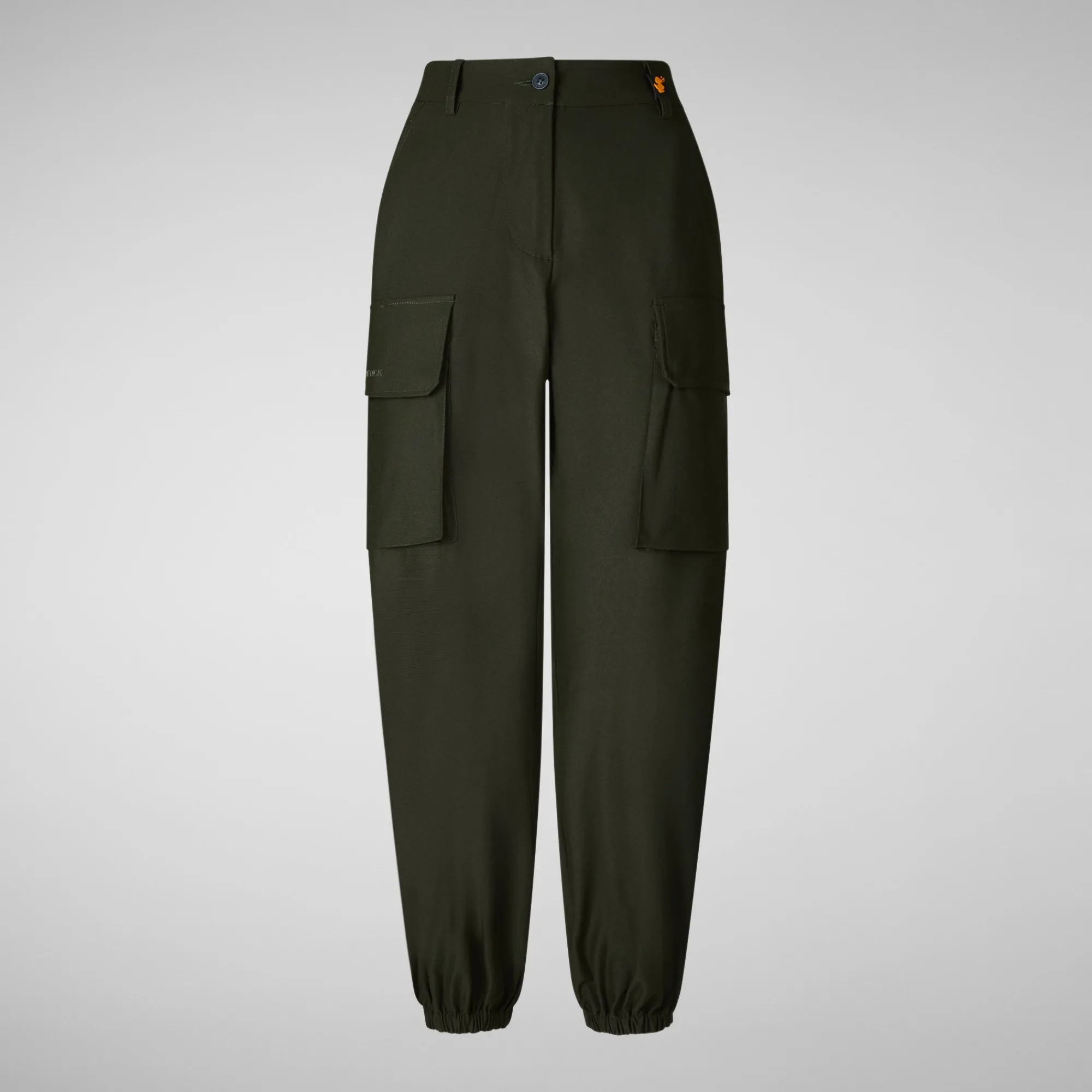 womens_cargo_pants_gosy_in_land_green_3-1.webp Online Save The Duck Women's cargo pants Gosy in land green LandGreen